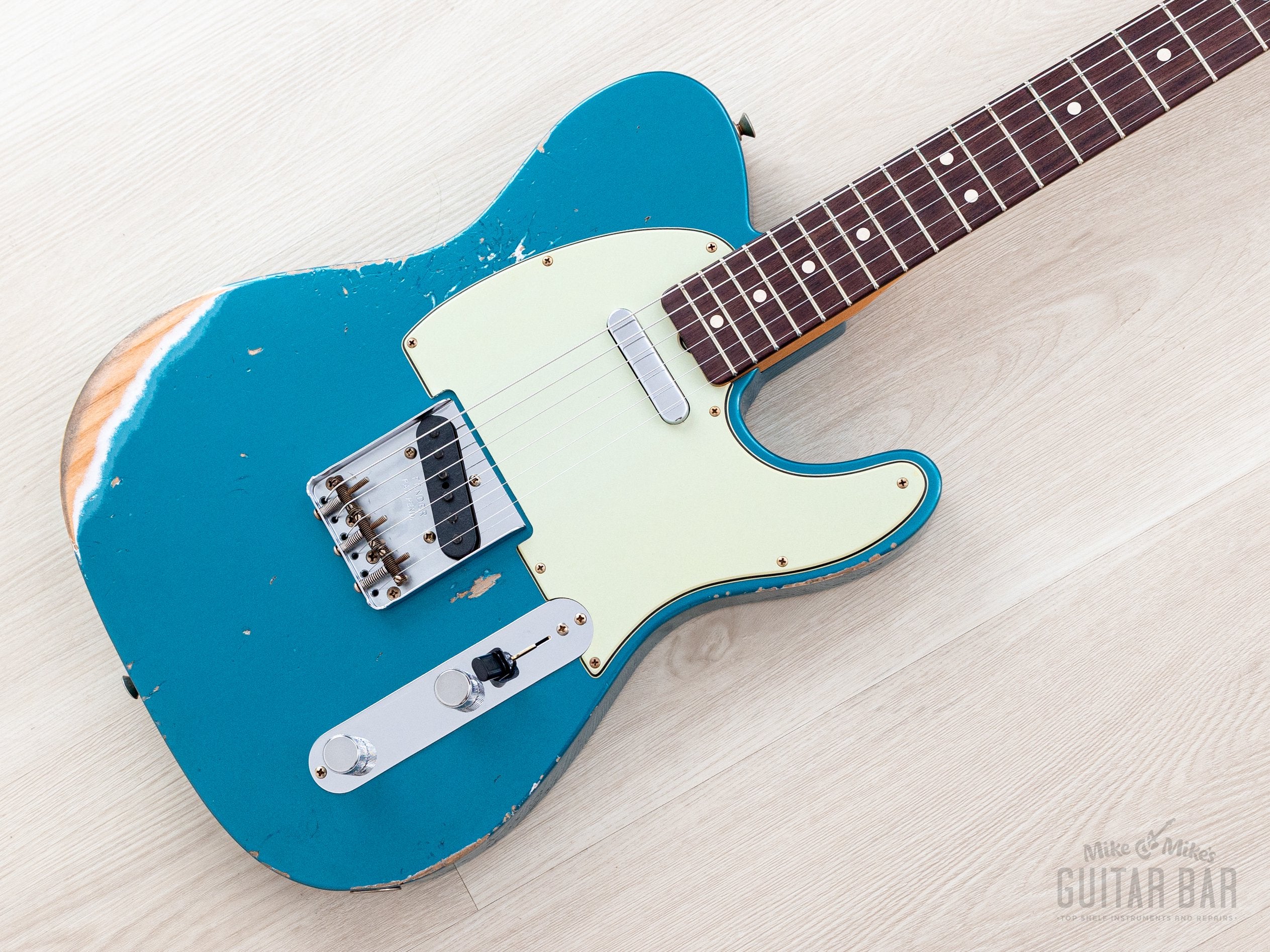 2025 Fender Custom Shop 1963 Telecaster Heavy Relic Ocean Turquoise w/