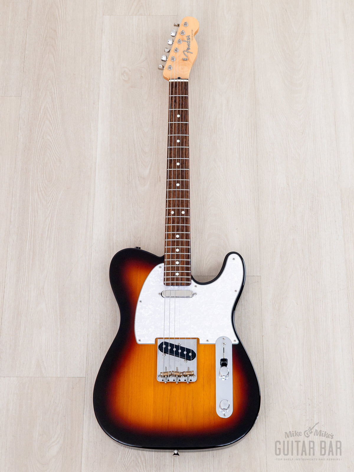 2021 Fender Hybrid II Telecaster Metallic Sunburst, full front