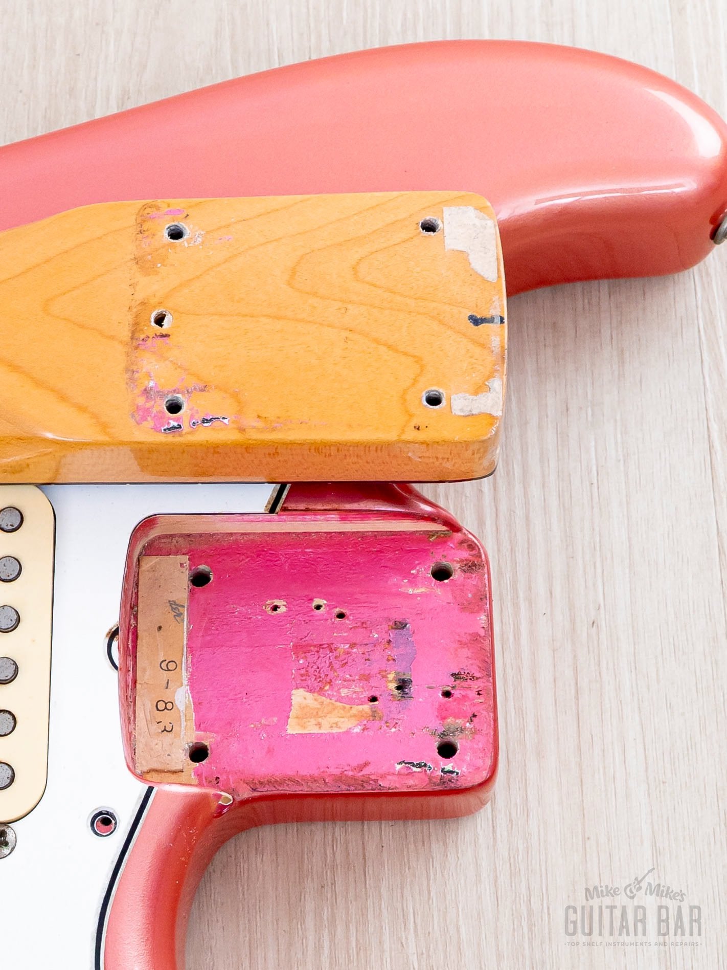 1983 Fender JV Stratocaster '62 Vintage Reissue ST62-65 Metallic Pink