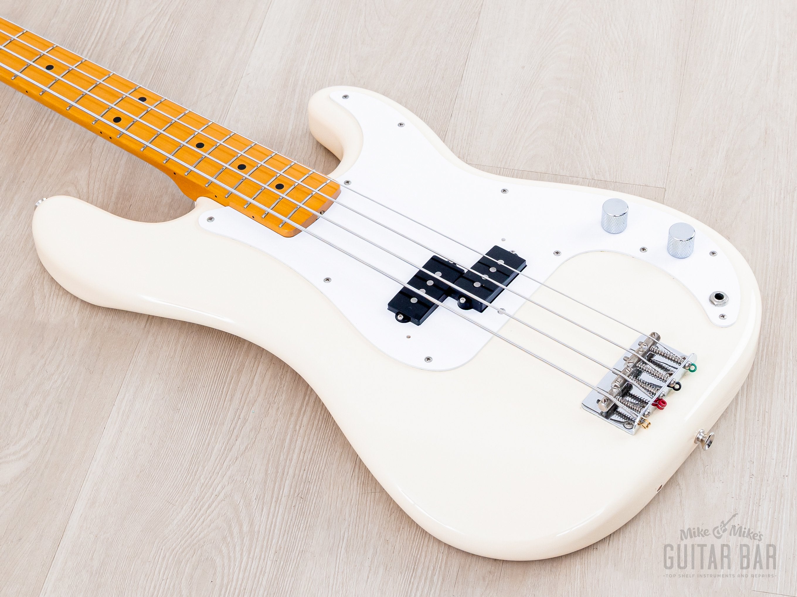 2013 Fender Precision Bass '57 Vintage Reissue PB57-US Olympic White w