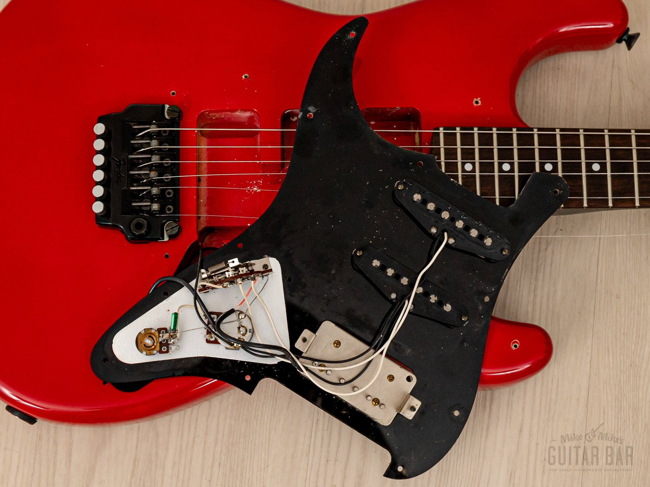 1985 Fender Boxer Series Stratocaster ST-556 Torino Red 100% Original,  Japan MIJ Fujgen