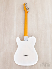 TN90-SPL Thinline Telecaster White Solid Gold full back view