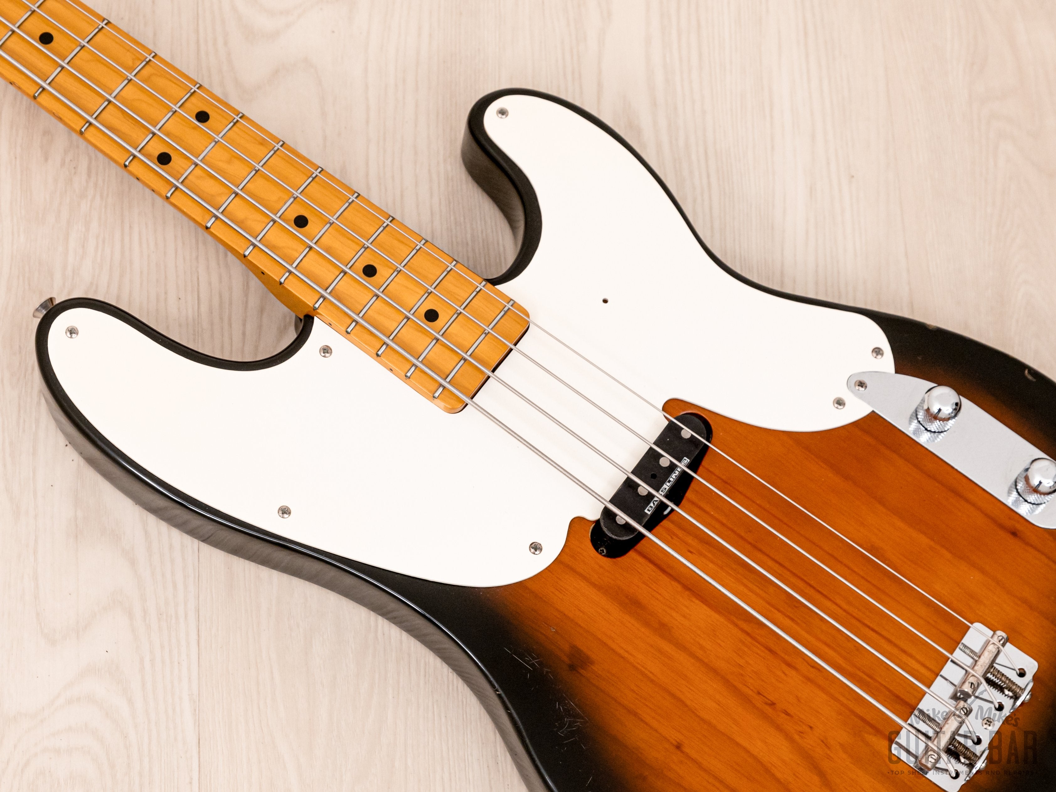 1991 Fender Precision Bass '51 Vintage Reissue OPB-51DM Sunburst w/ USA Pickup, Japan MIJ Fujigen