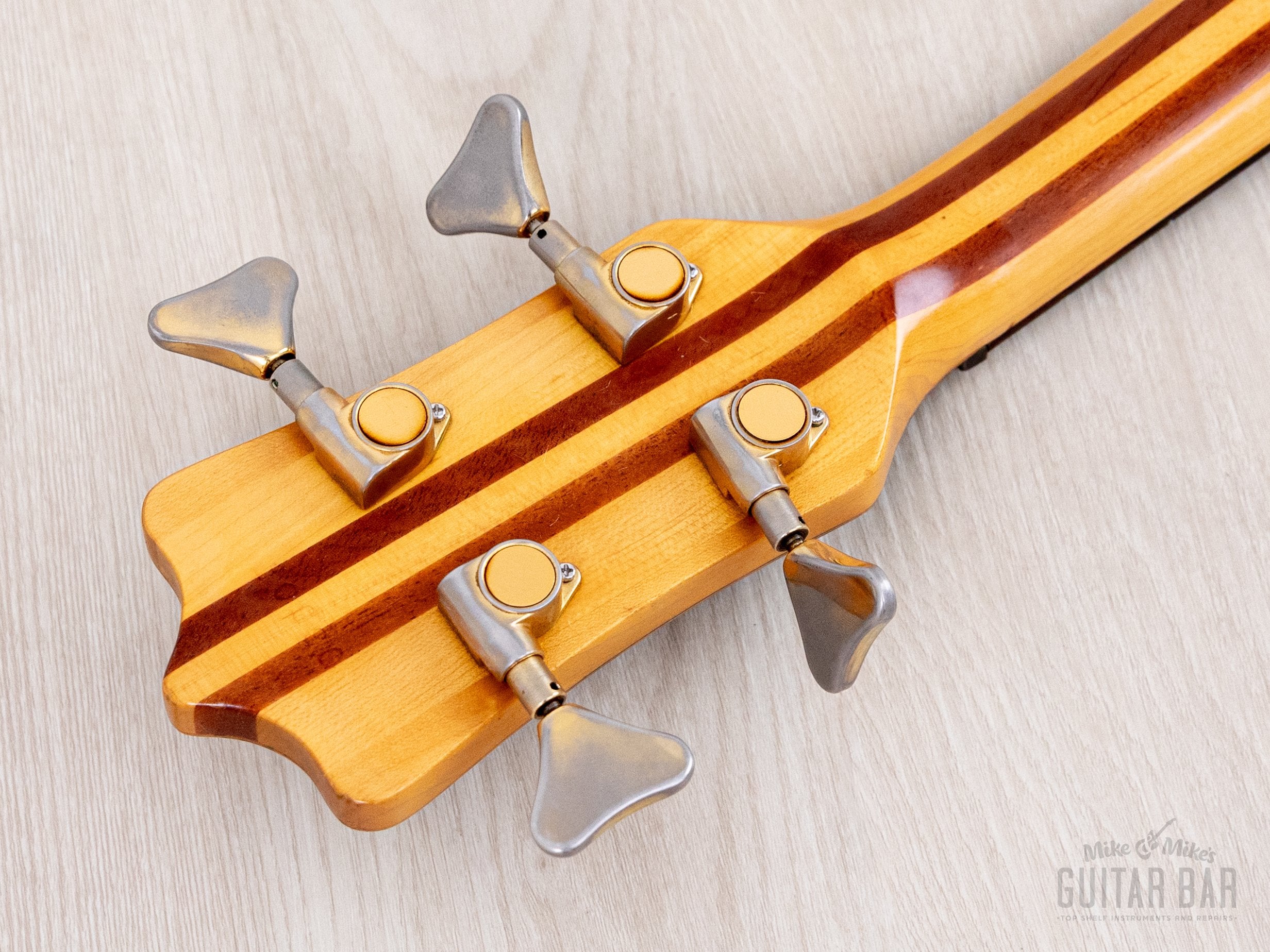 1980s Kawai FIIB Vintage Neck Through Bass Guitar w/ Active Electronic