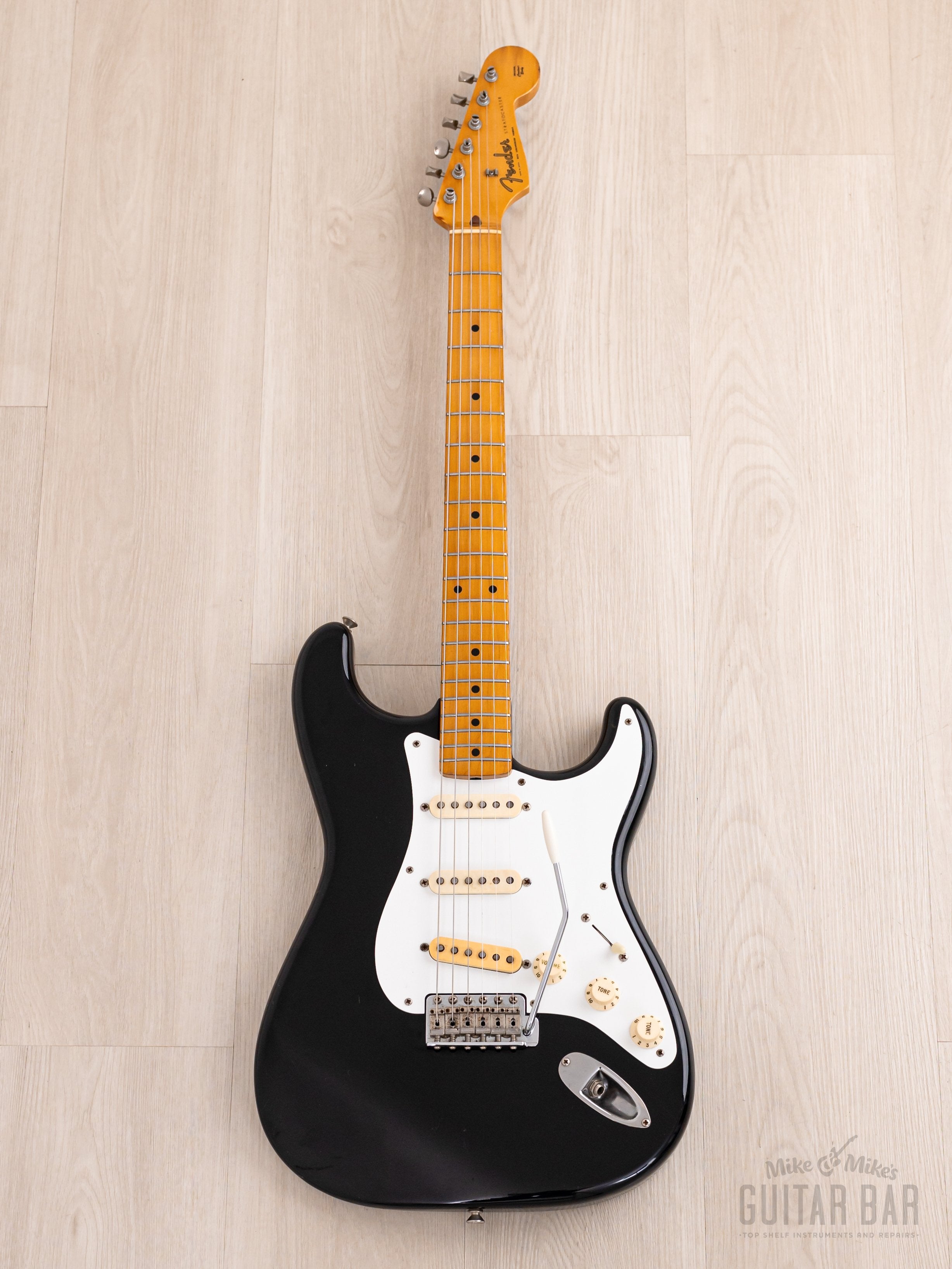 1983 Fender '57 Stratocaster JV ST57-85 Black w/ USA Fullerton Pickups
