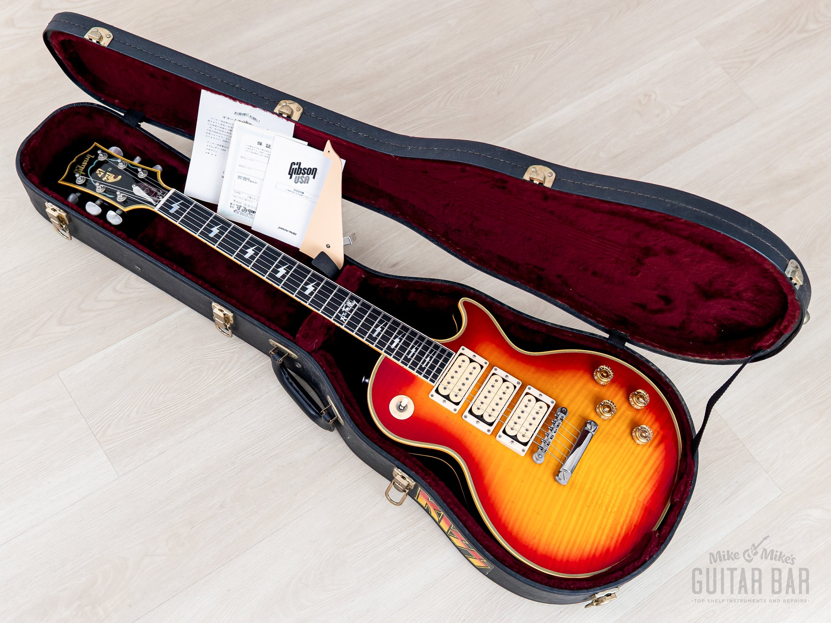 1997 Gibson Custom Shop Ace Frehley Les Paul Custom Near-Mint w/ Case