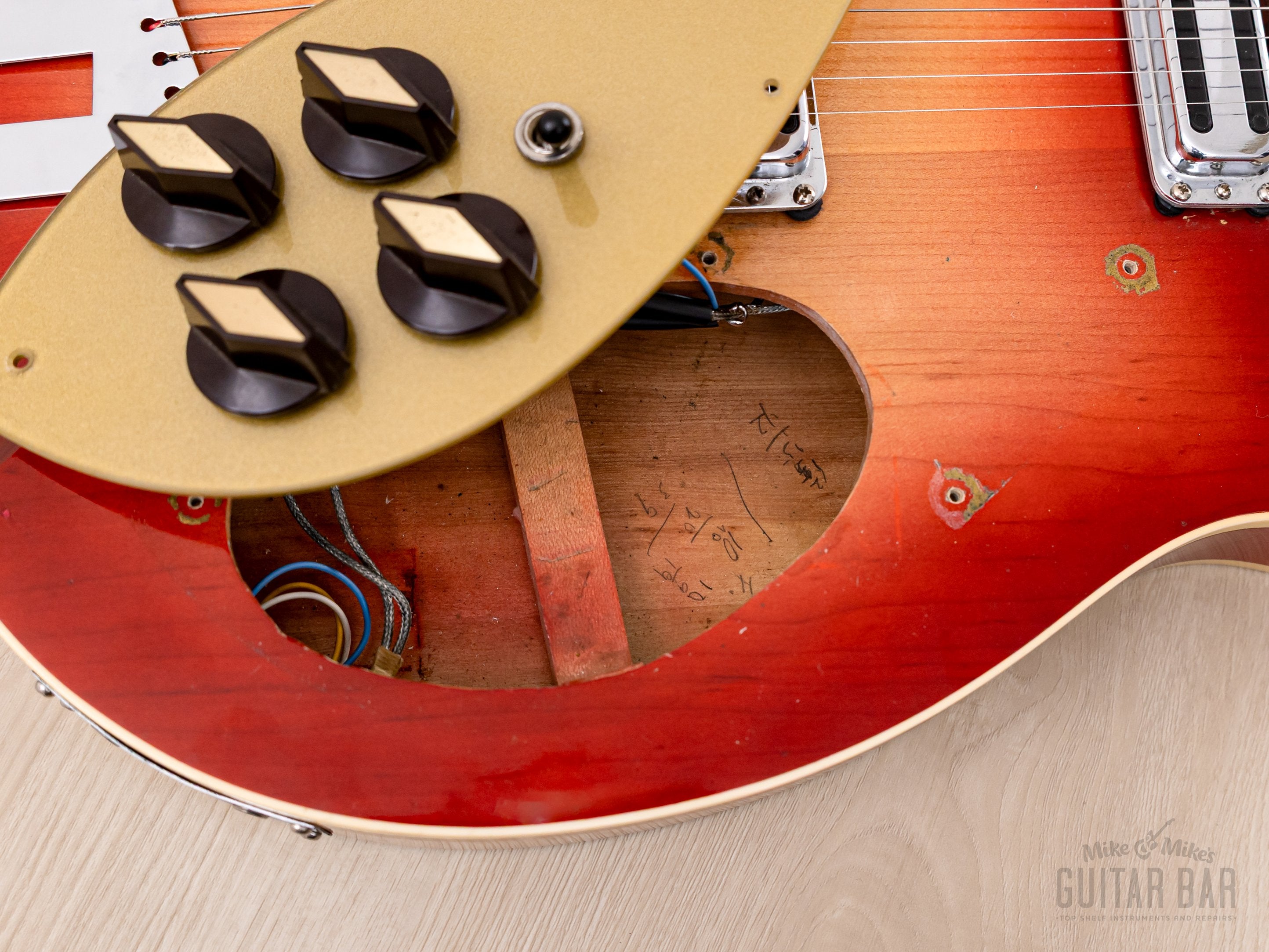 1960 Rickenbacker 360 Capri Vintage Guitar Fireglo w/ Case