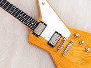 Greco EX-800C body and rosewood fretboard, angled view