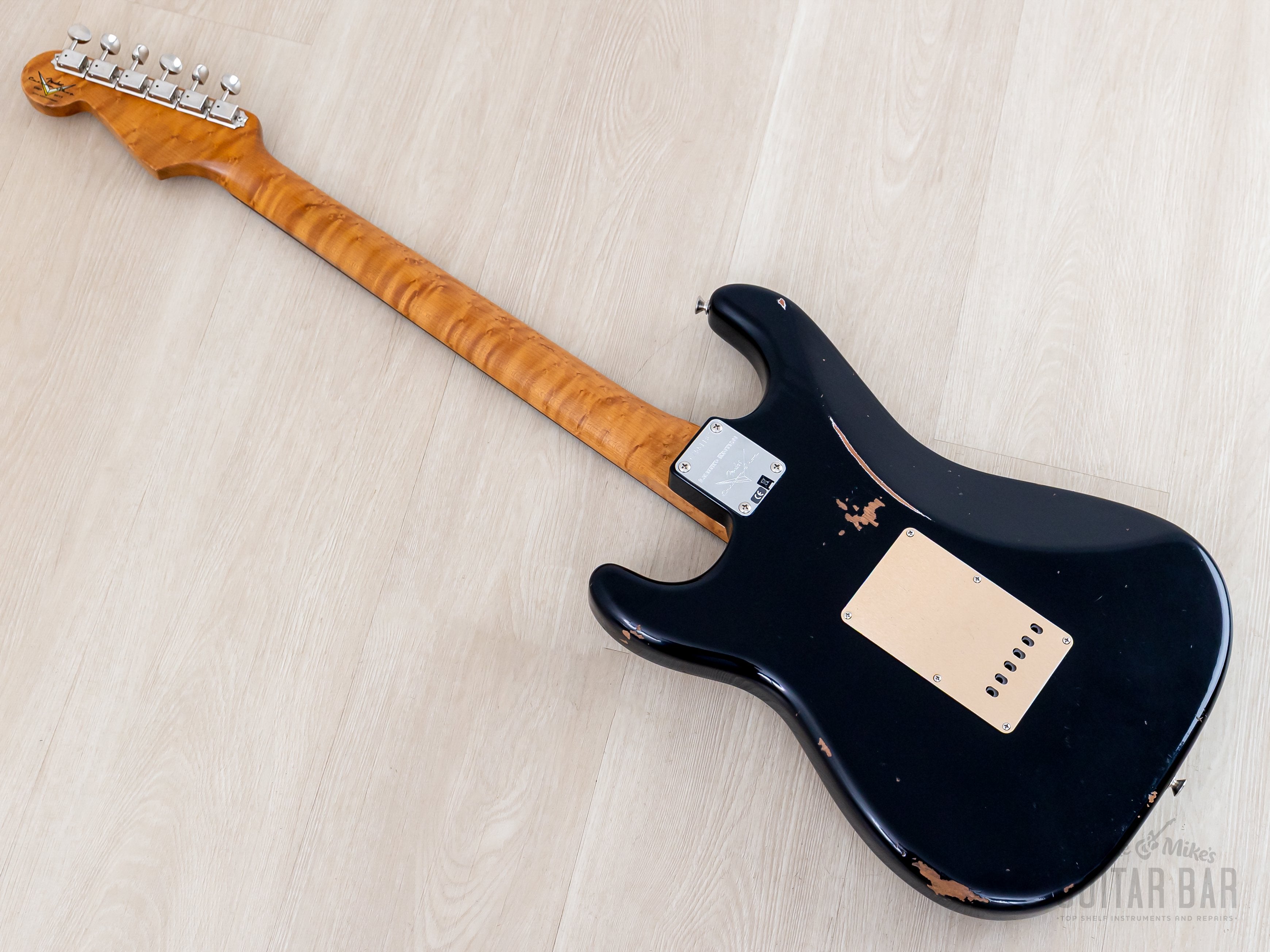 Fender Mexico 60’s Stratocaster brack Fender Custom Shop 1960 Stratocaster Roasted Relic Aged Black w/ Fat '