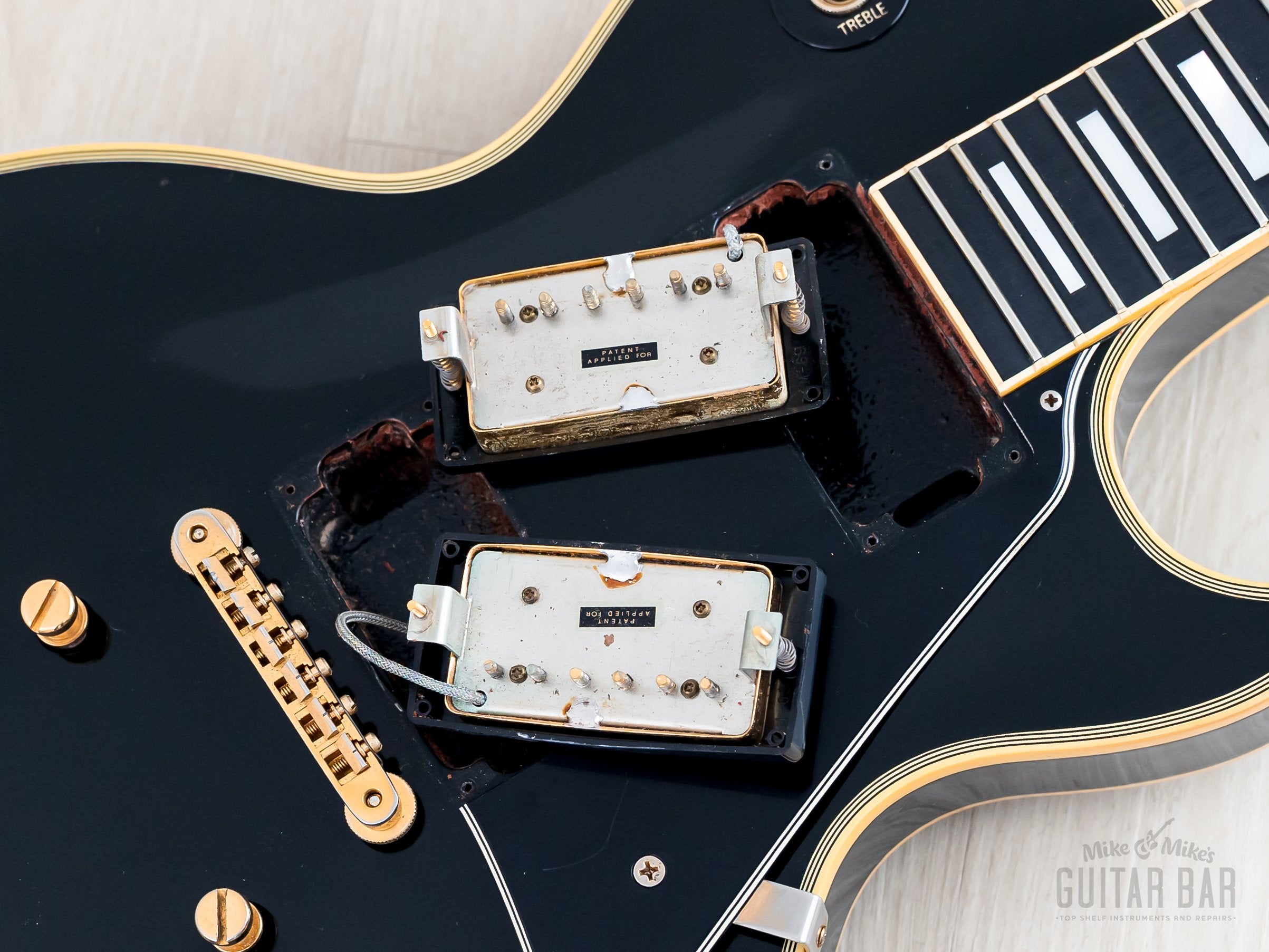 1993 Gibson Historic '57 Les Paul Custom Black Beauty LPB7 w/ '57 Clas