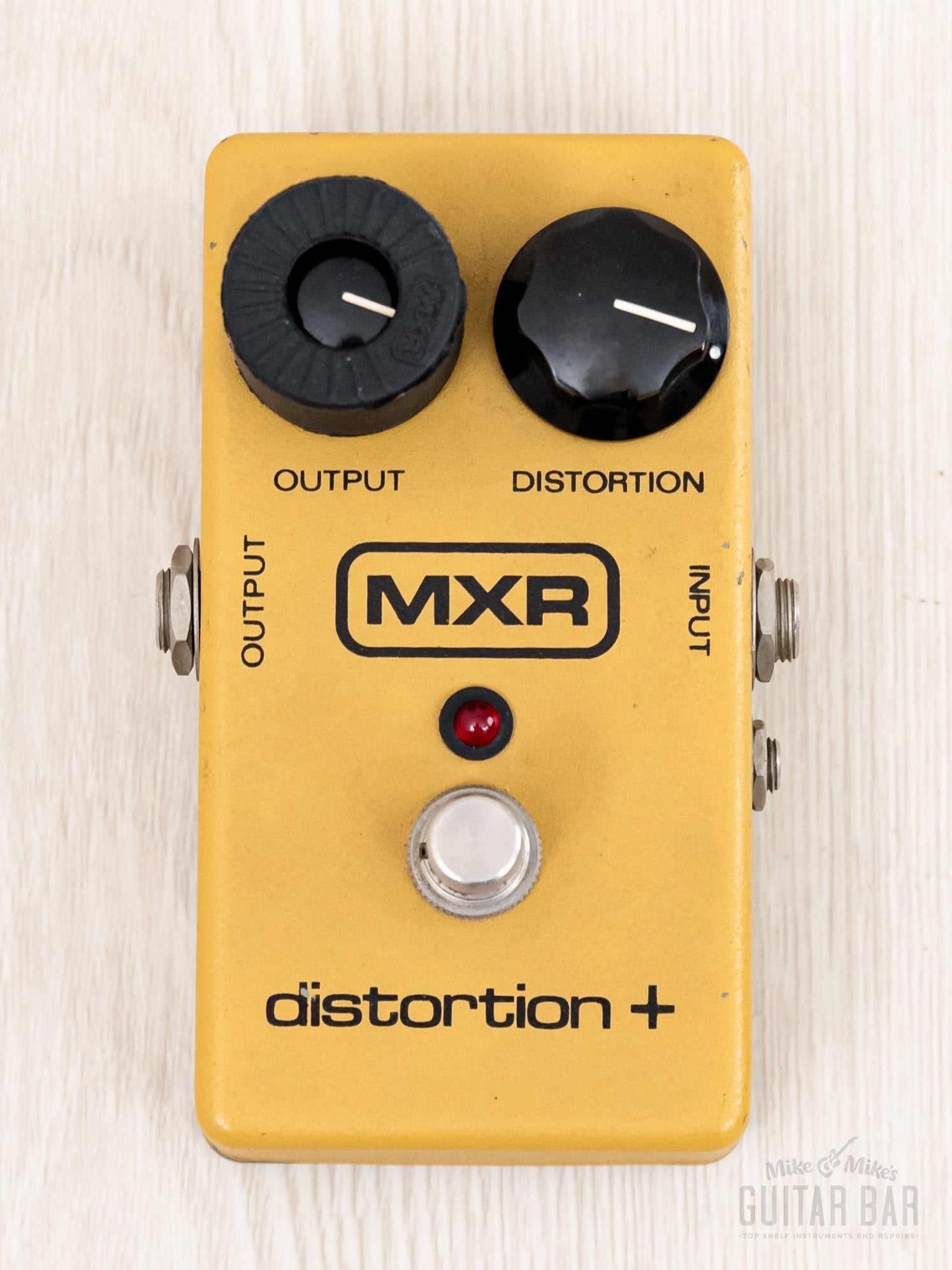 MXR distortion+ 81年製 1981 MXR Distortion Plus + Block Logo Vintage Distortion Guitar Effect
