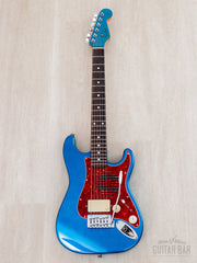 1999 Fender ST-Champ10 mini Strat Lake Placid Blue, full front view