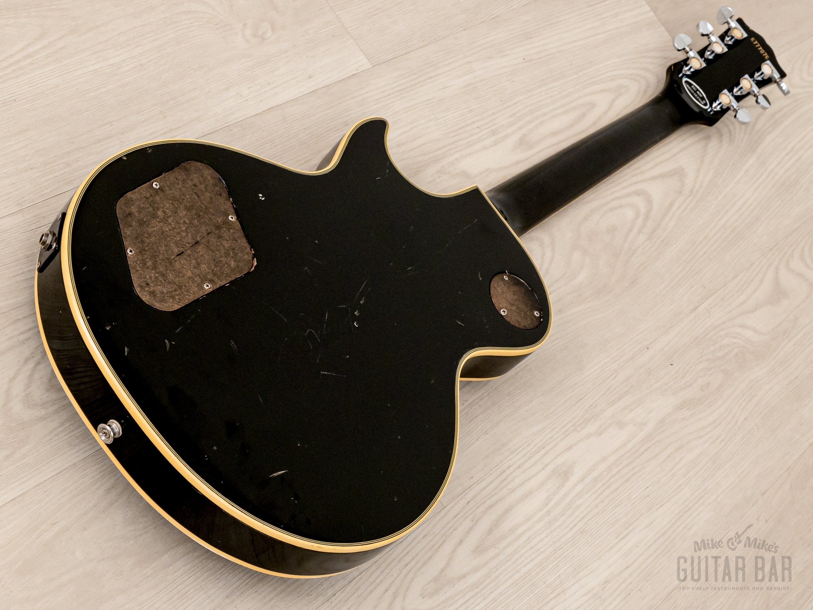1977 Greco EG800PB Vintage 3 Pickup Custom Black Beauty Frampton Phenix, Japan Fujigen
