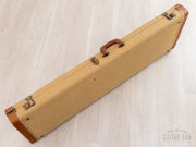 Closed tweed hardshell case