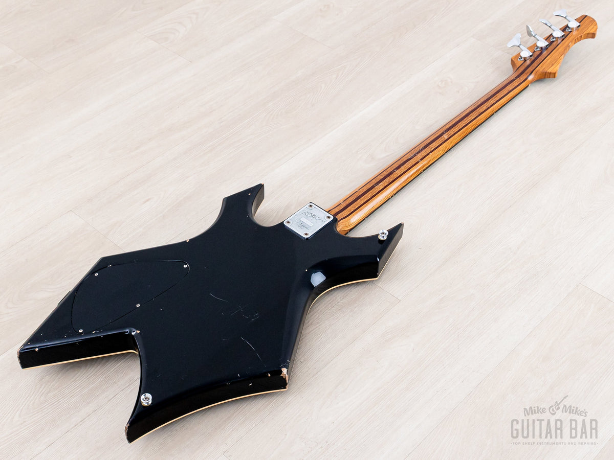 Warlock Bass low back view