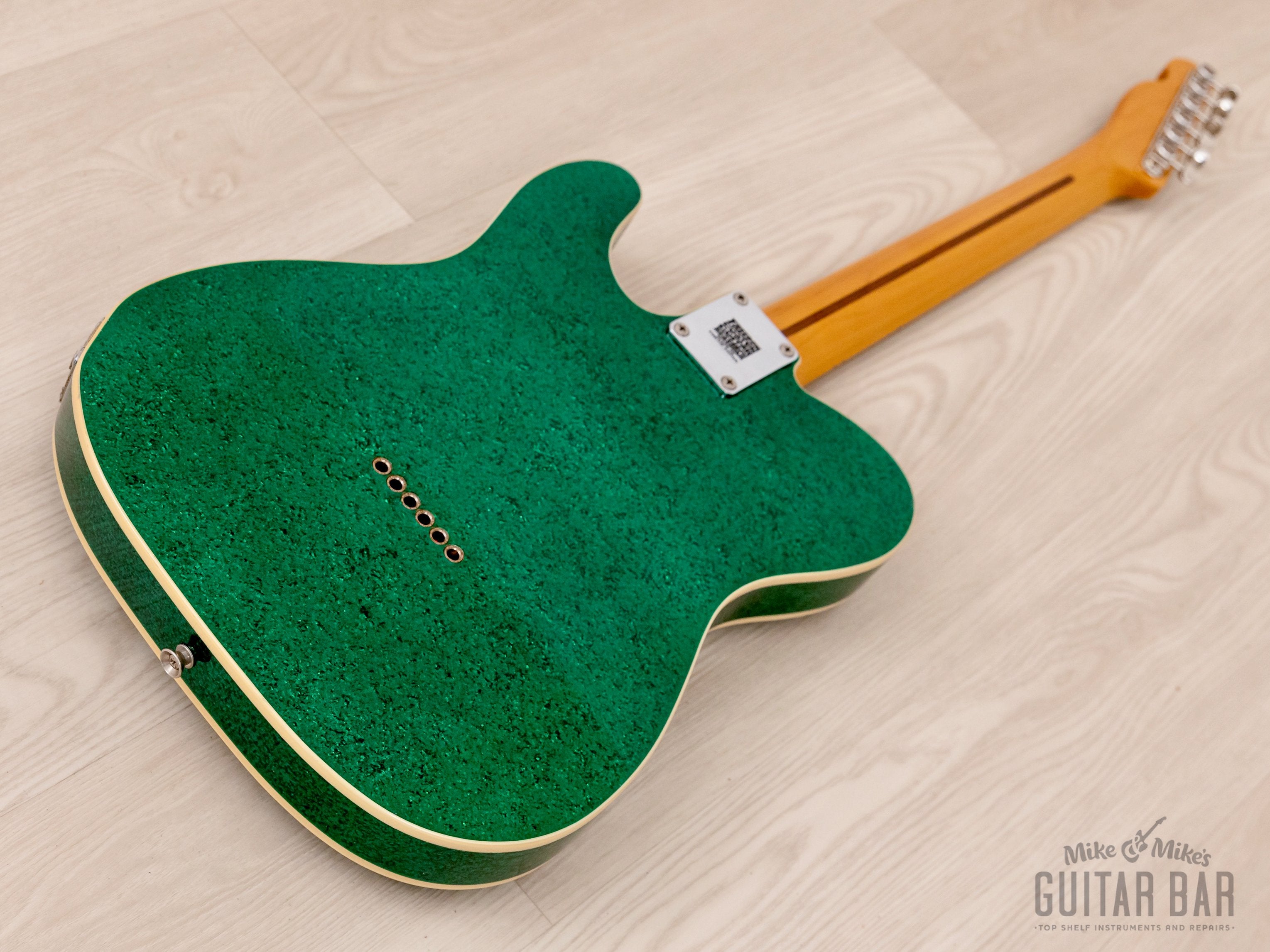 2013 Fender Telecaster Custom TL52B Green Sparkle w/ Upgrades, Japan MIJ