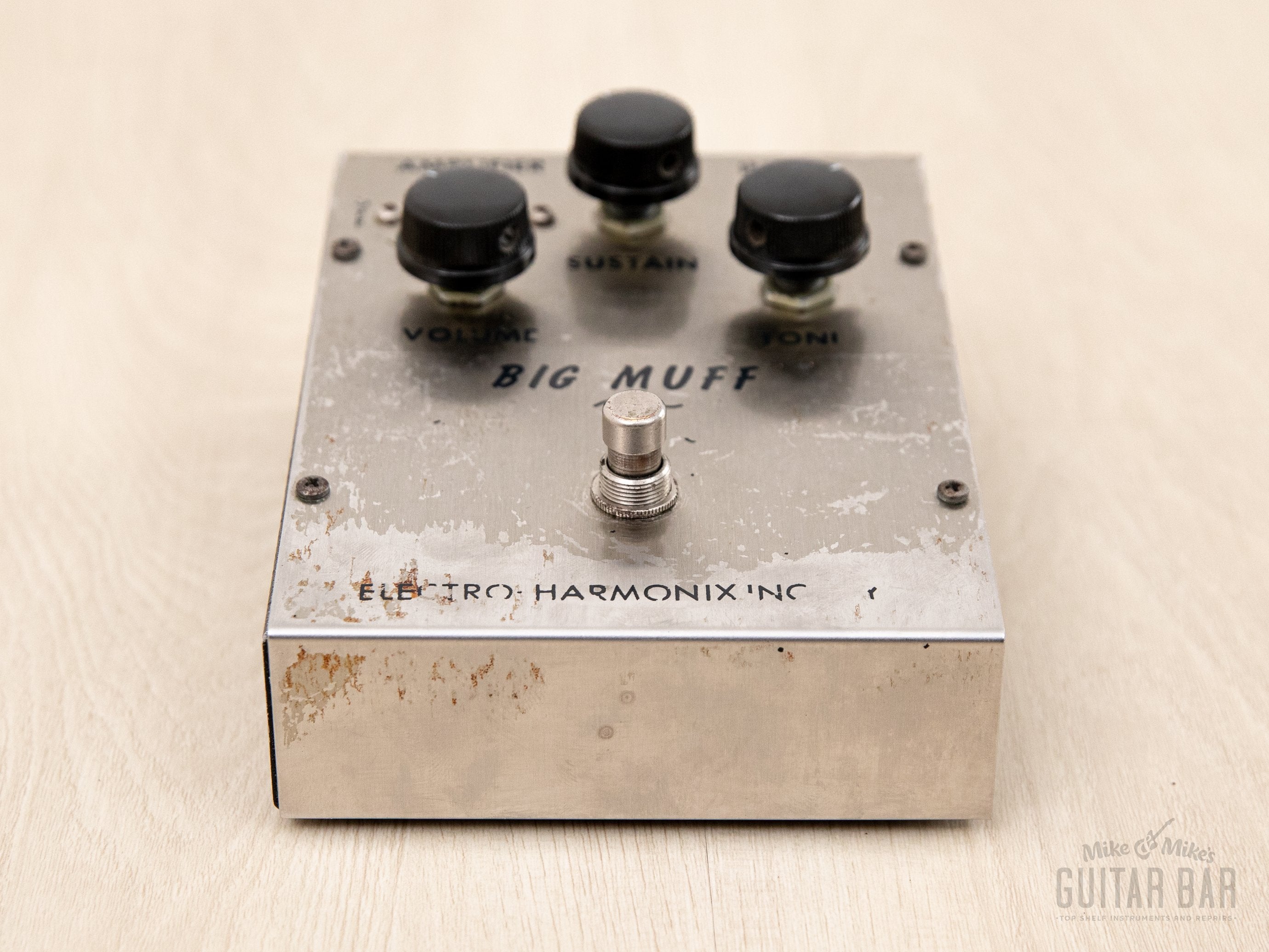 ギター BIG MUFF Clone 1972 triangle knob 1972 Electro Harmonix Big Muff Triangle V1 Vintage Fuzz Guitar Effects