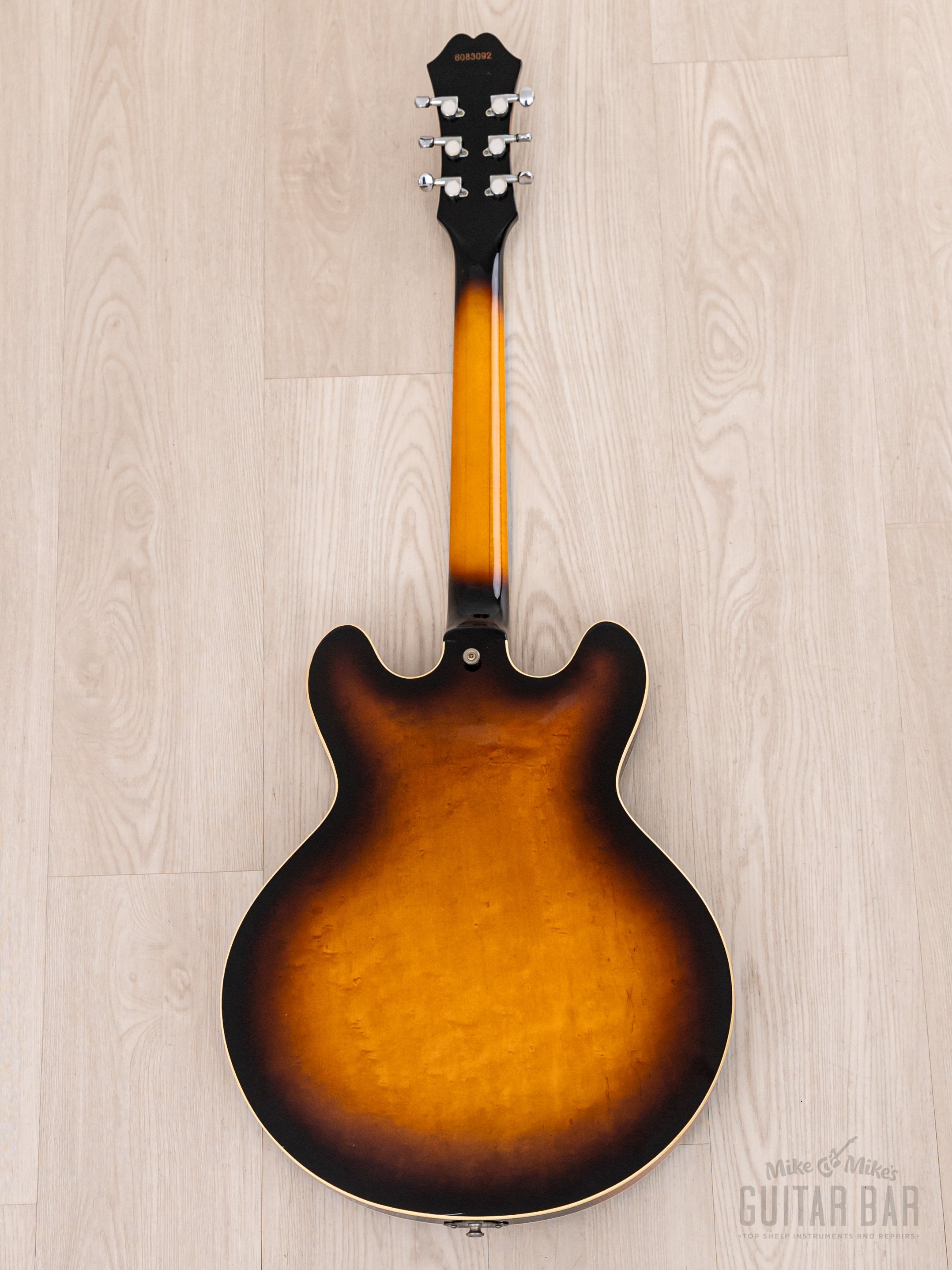 1986 Epiphone Casino Vintage Guitar Sunburst Figured Near-Mint w/ Case, Japan Matsumoku Pre-Elitist