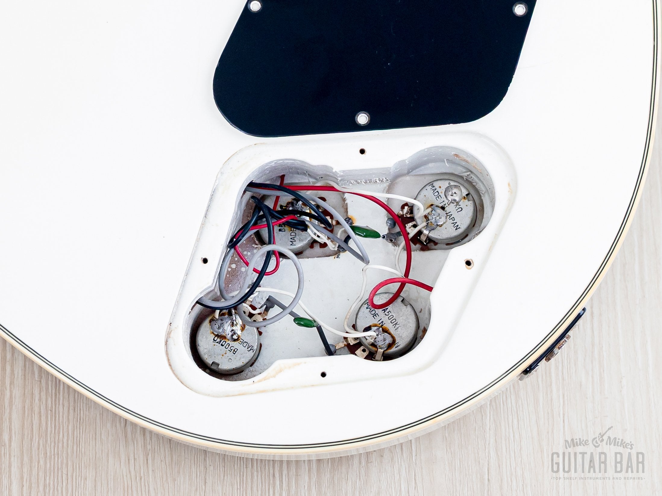 1990 Orville Les Paul Custom LPC-75 Alpine White Gibson-Licensed, Japa