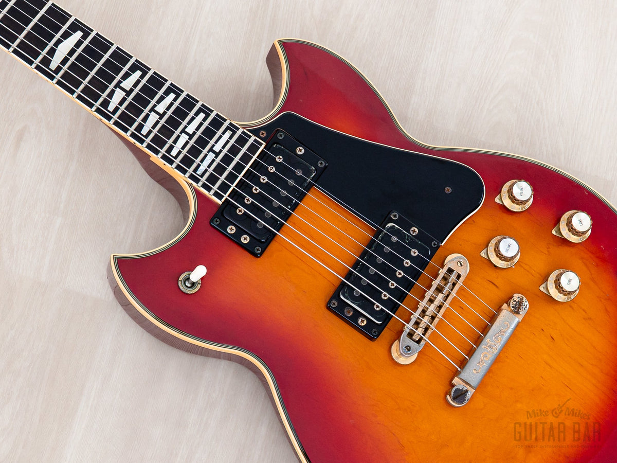 Yamaha SG1000 body angled from the upper horn