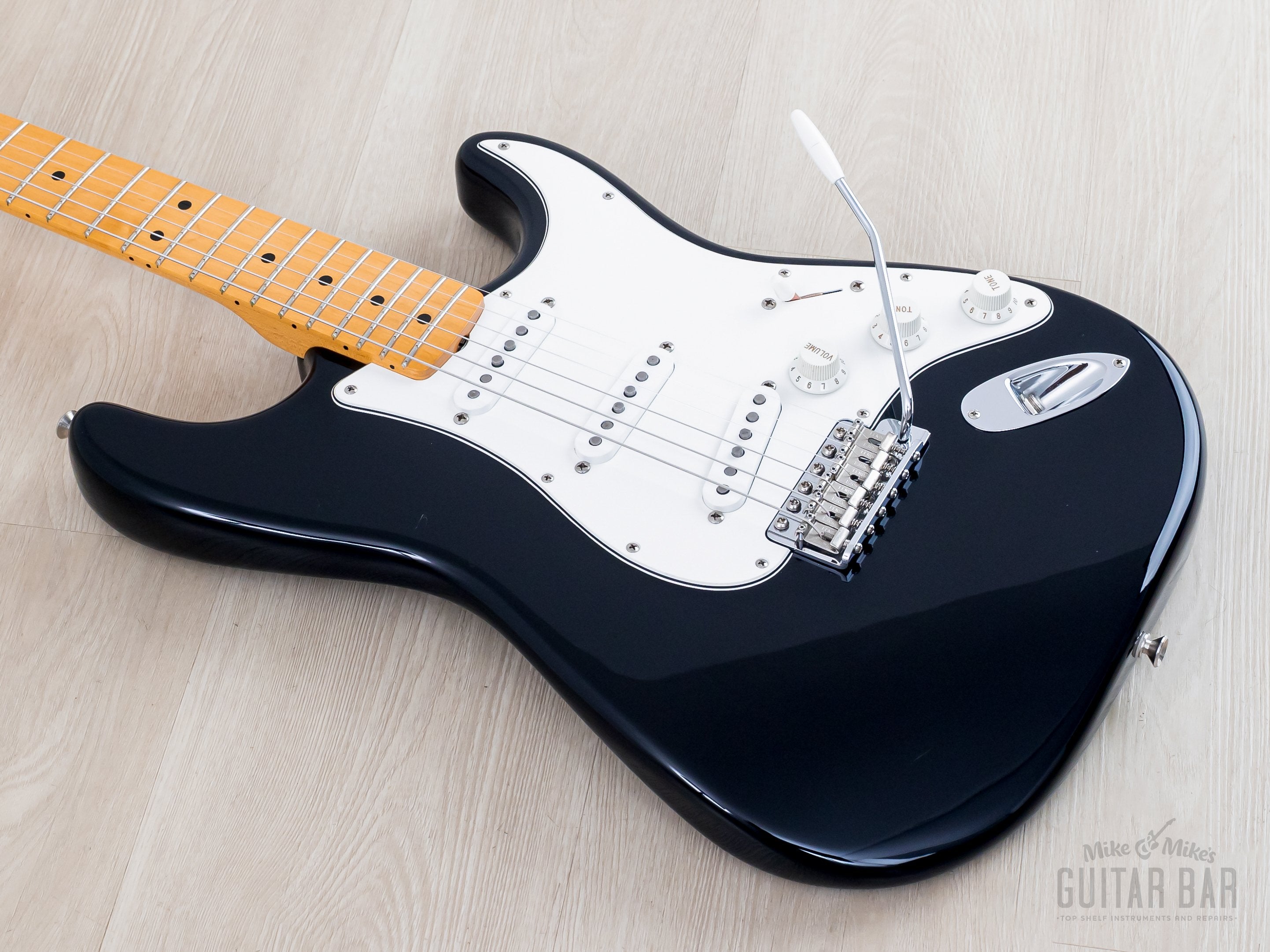 1998 Fender Jimi Hendrix Voodoo Stratocaster Black, Near-Mint w/ Case