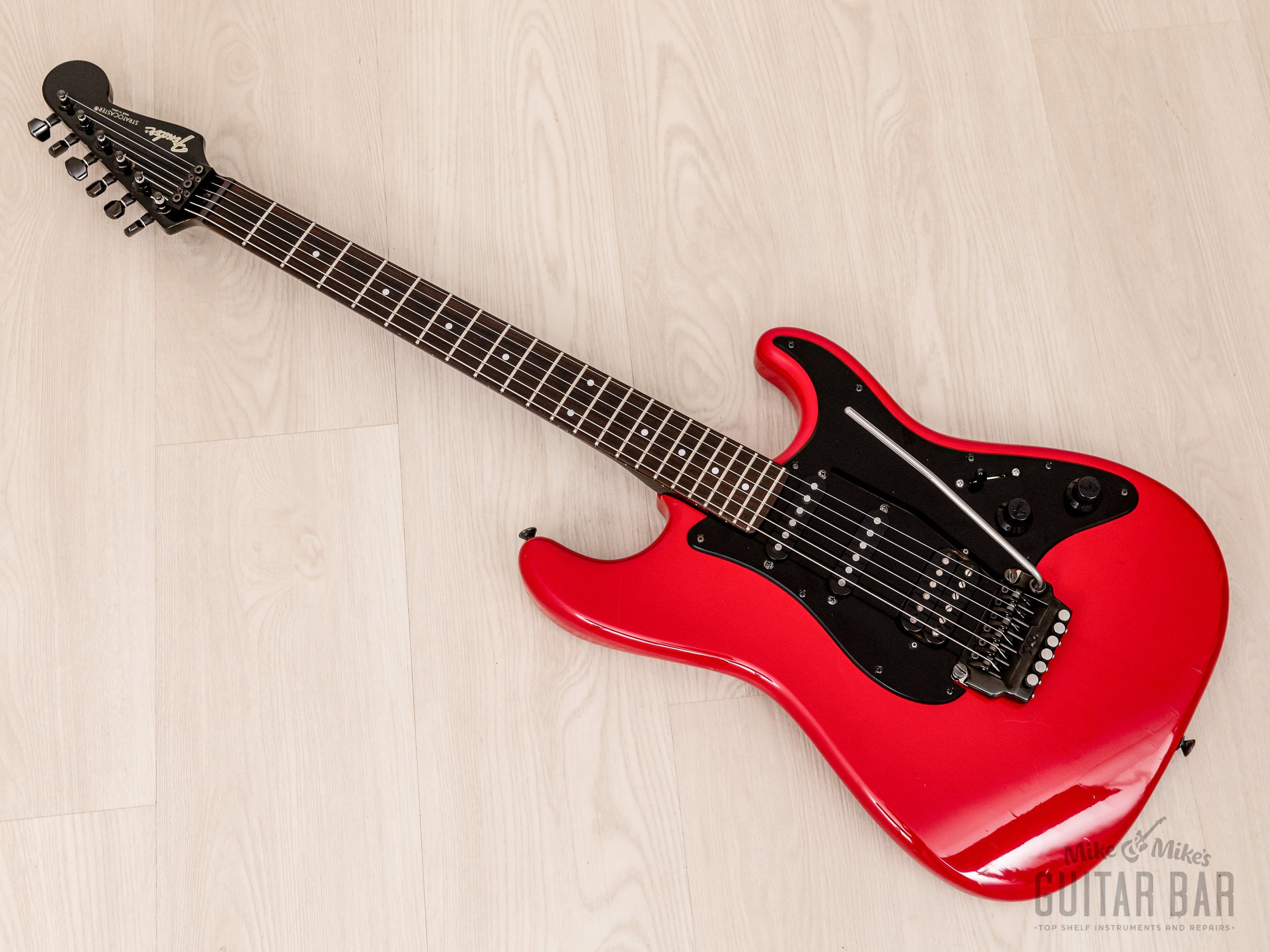 1985 Fender Boxer Series Stratocaster ST-556 Torino Red 100% Original, Japan MIJ Fujgen