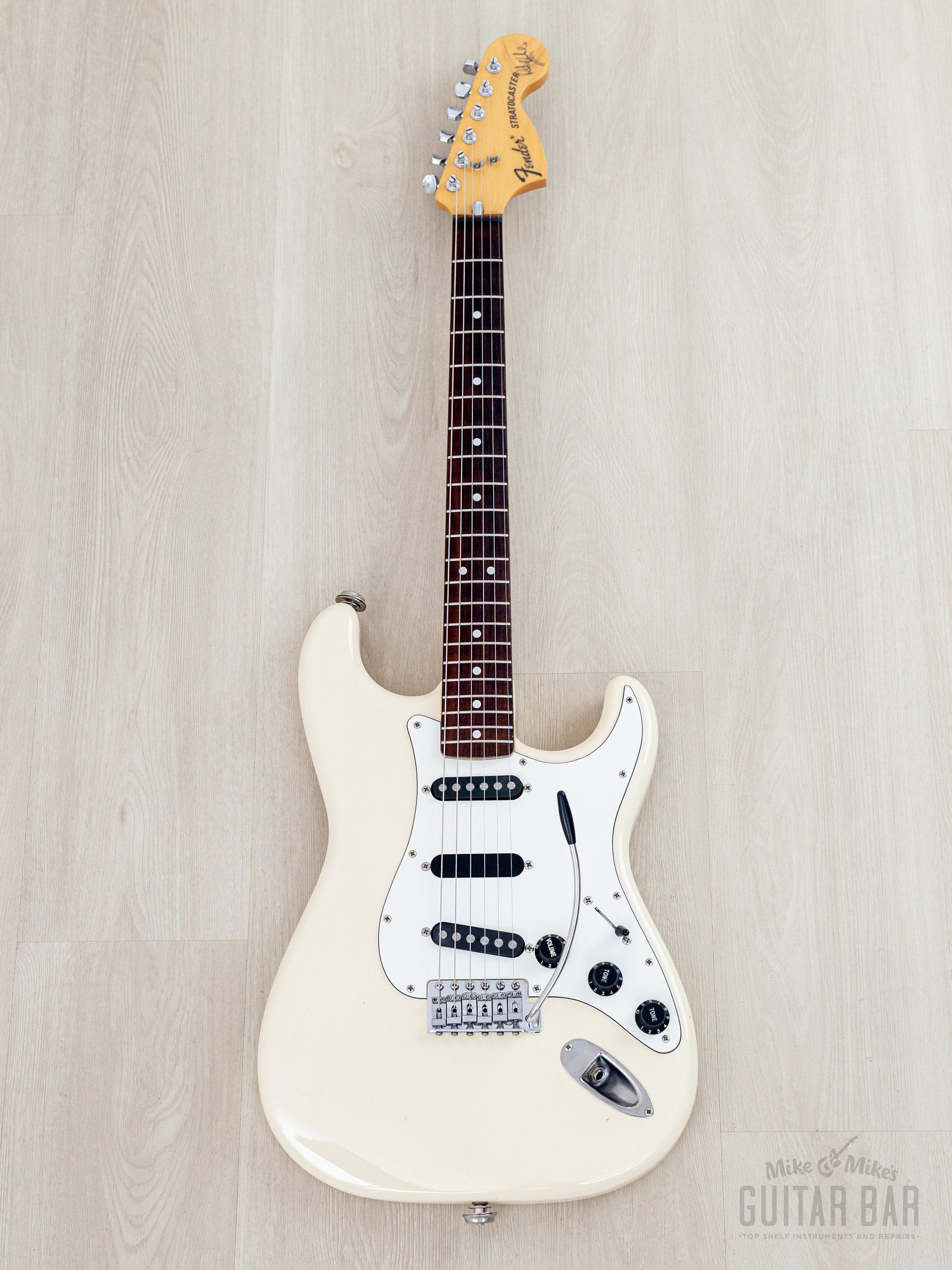 1994 Fender Ritchie Blackmore Stratocaster ST72-145RB Olympic White, N