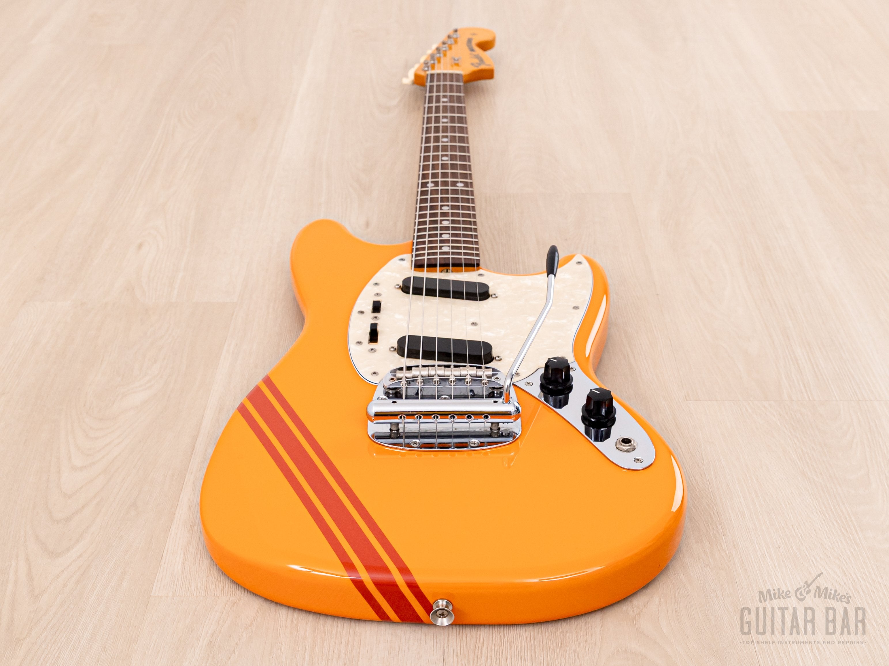 2008 Fender Competition Mustang '73 Vintage Reissue Guitar MG73-CO Cap
