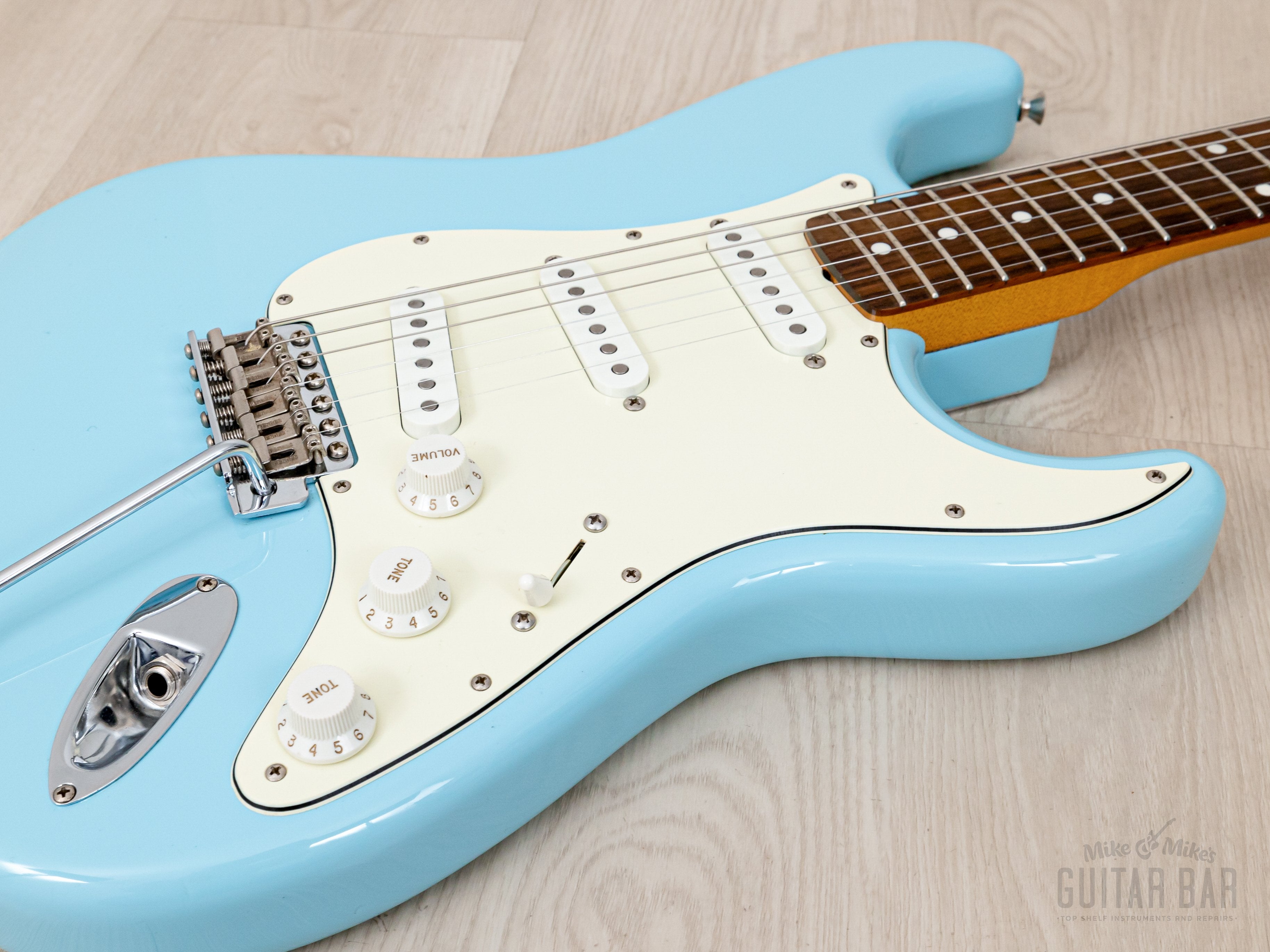 2010 Fender Stratocaster ‘62 Vintage Reissue ST62 Sonic Blue w/ Lollar Pickups, Japan MIJ