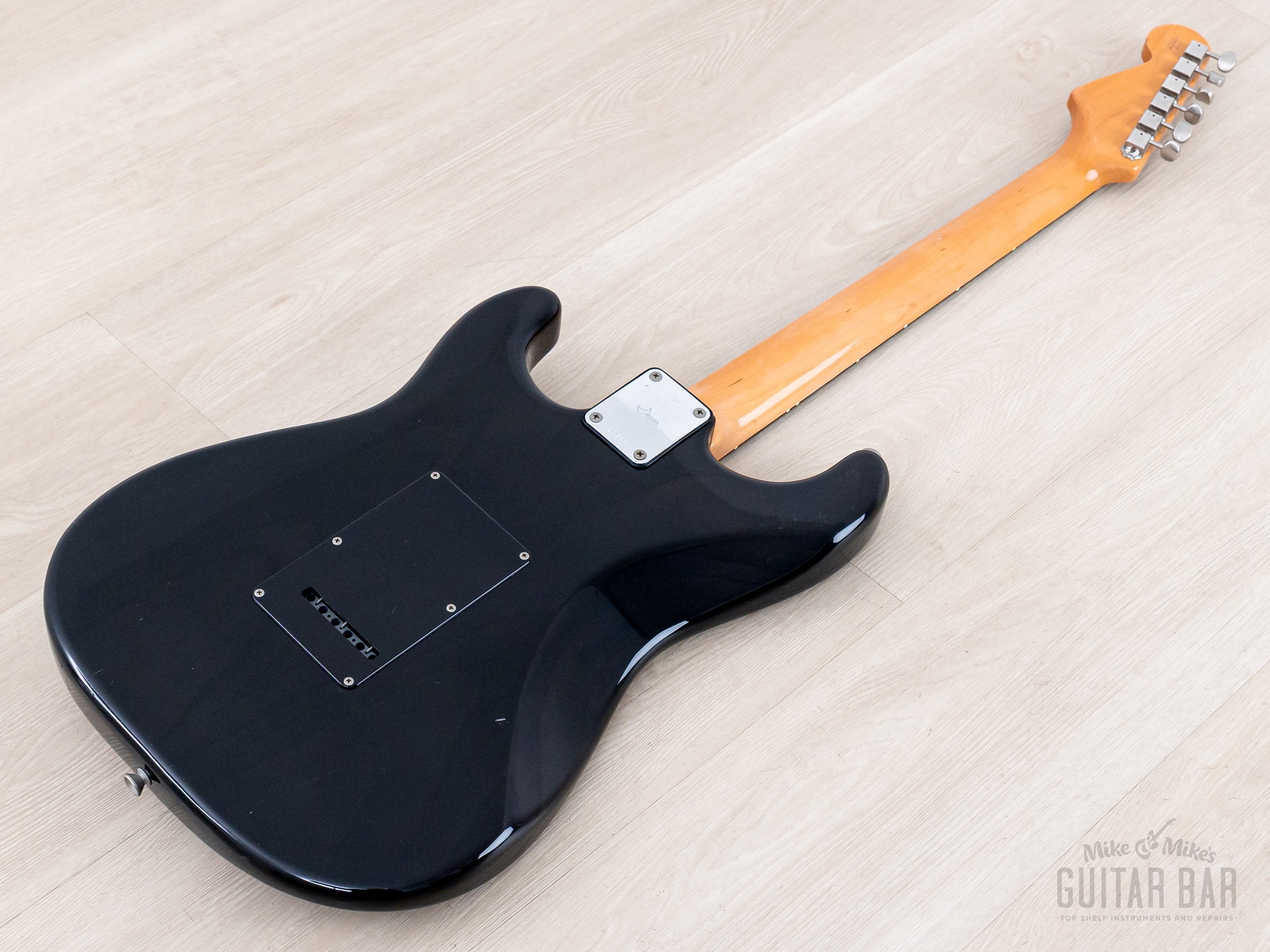 1980s PGM Moon ST-175 Bartolini Vintage Superstrat SSS Trans Black, As