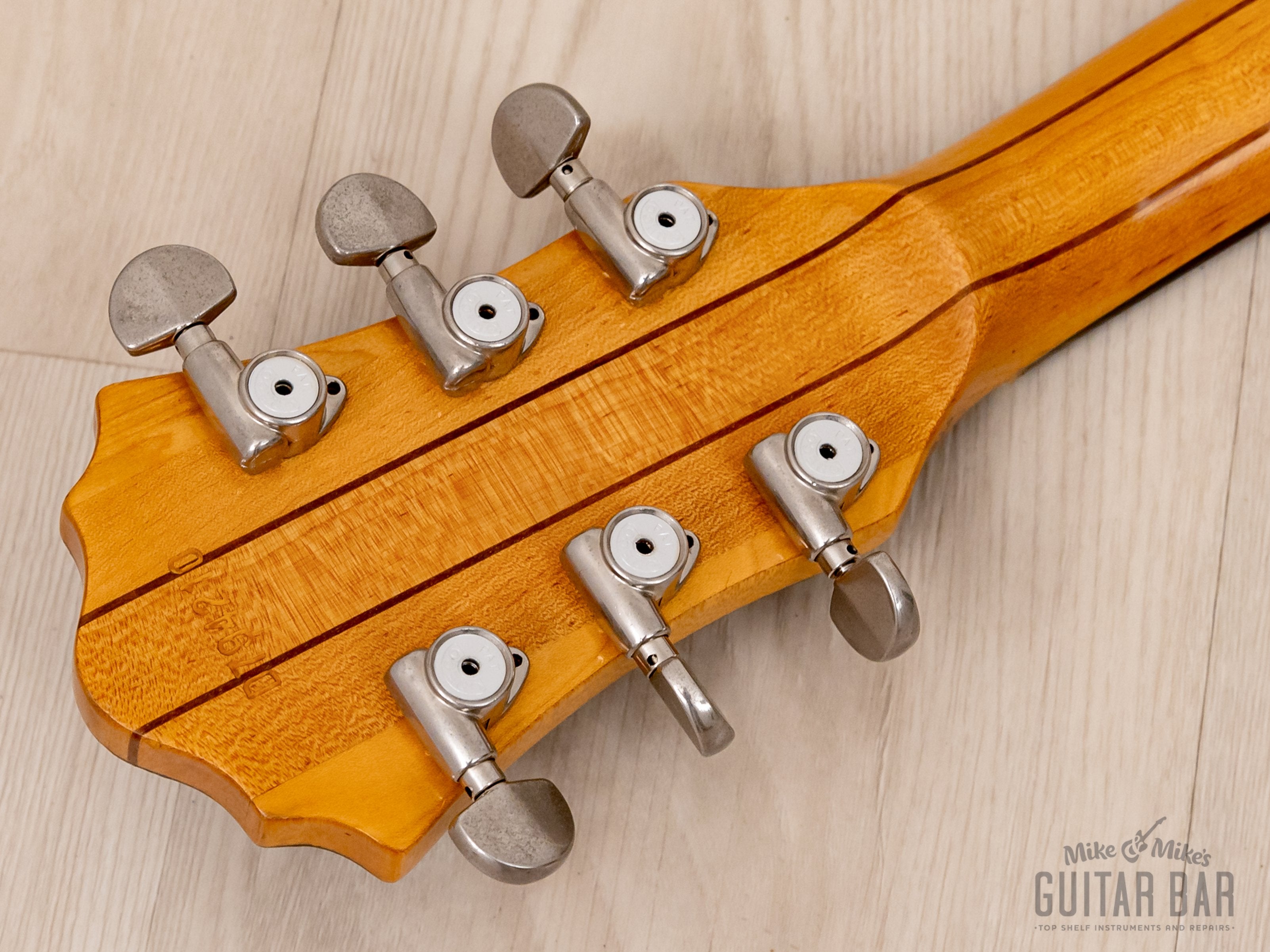 1979 Greco GO700 Speed Way Vintage Neck Through Guitar Dark Stain, Japan Fujigen