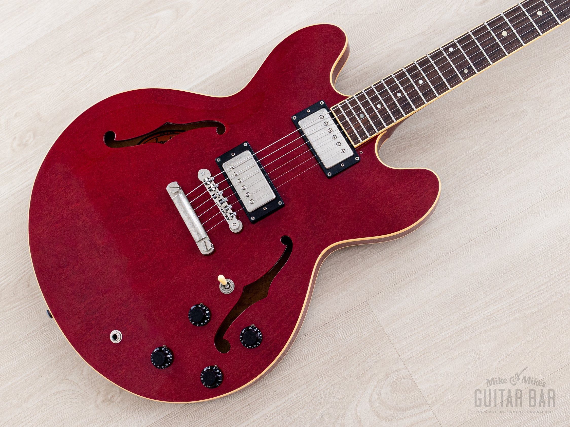 2000 Epiphone by Gibson ES-335 Dot Semi Hollow Guiar Cherry, Pre-Eliti