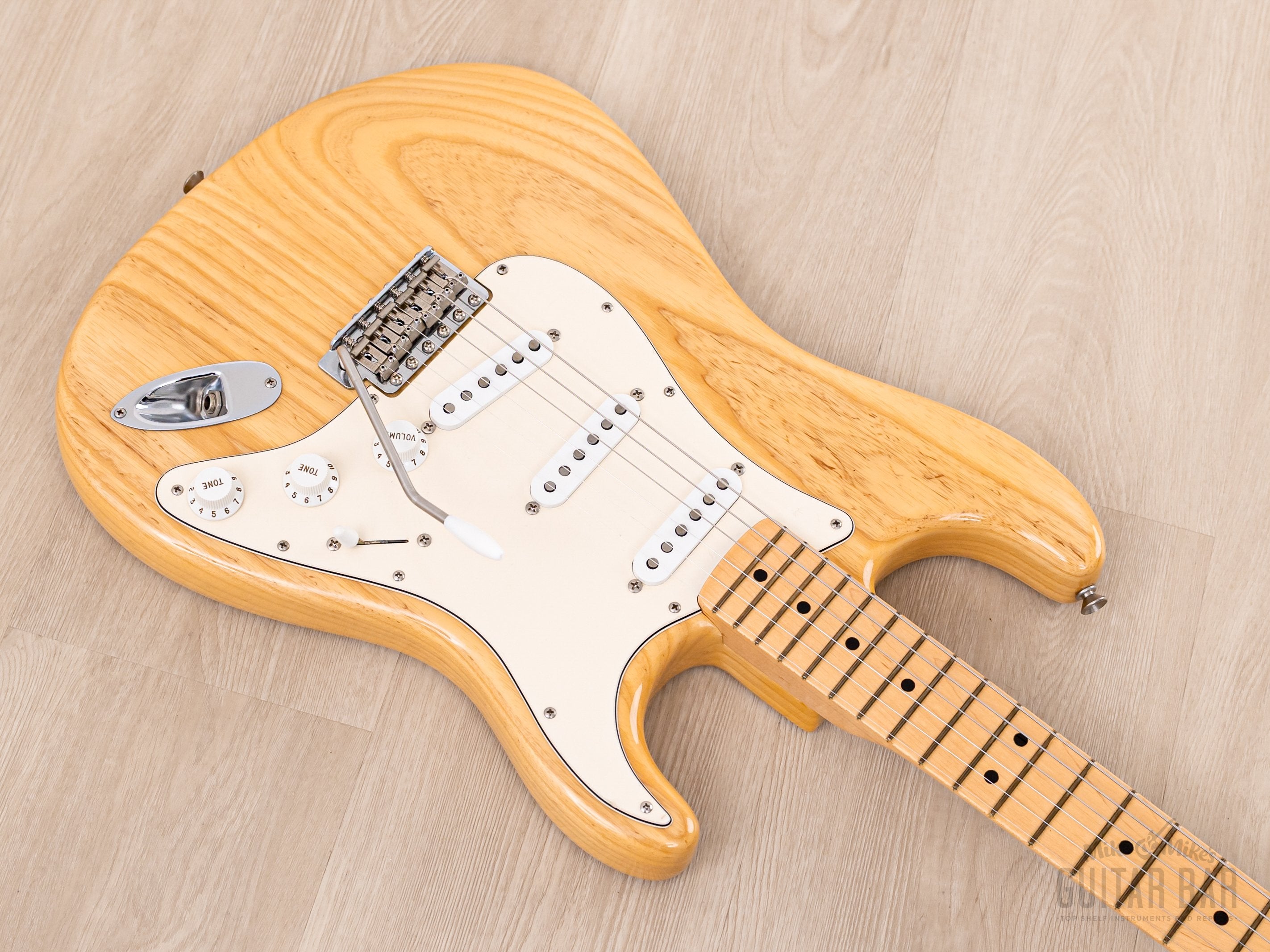 2006 Fender American Vintage ‘70s Stratocaster Natural Ash w/ Case, Tags & Abby Ybarra Pickups, Yamano