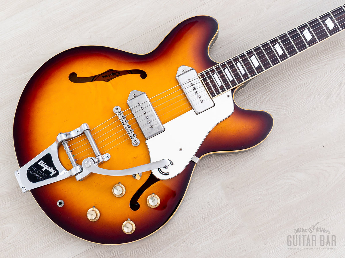 1993 Epiphone Casino, body, angled
