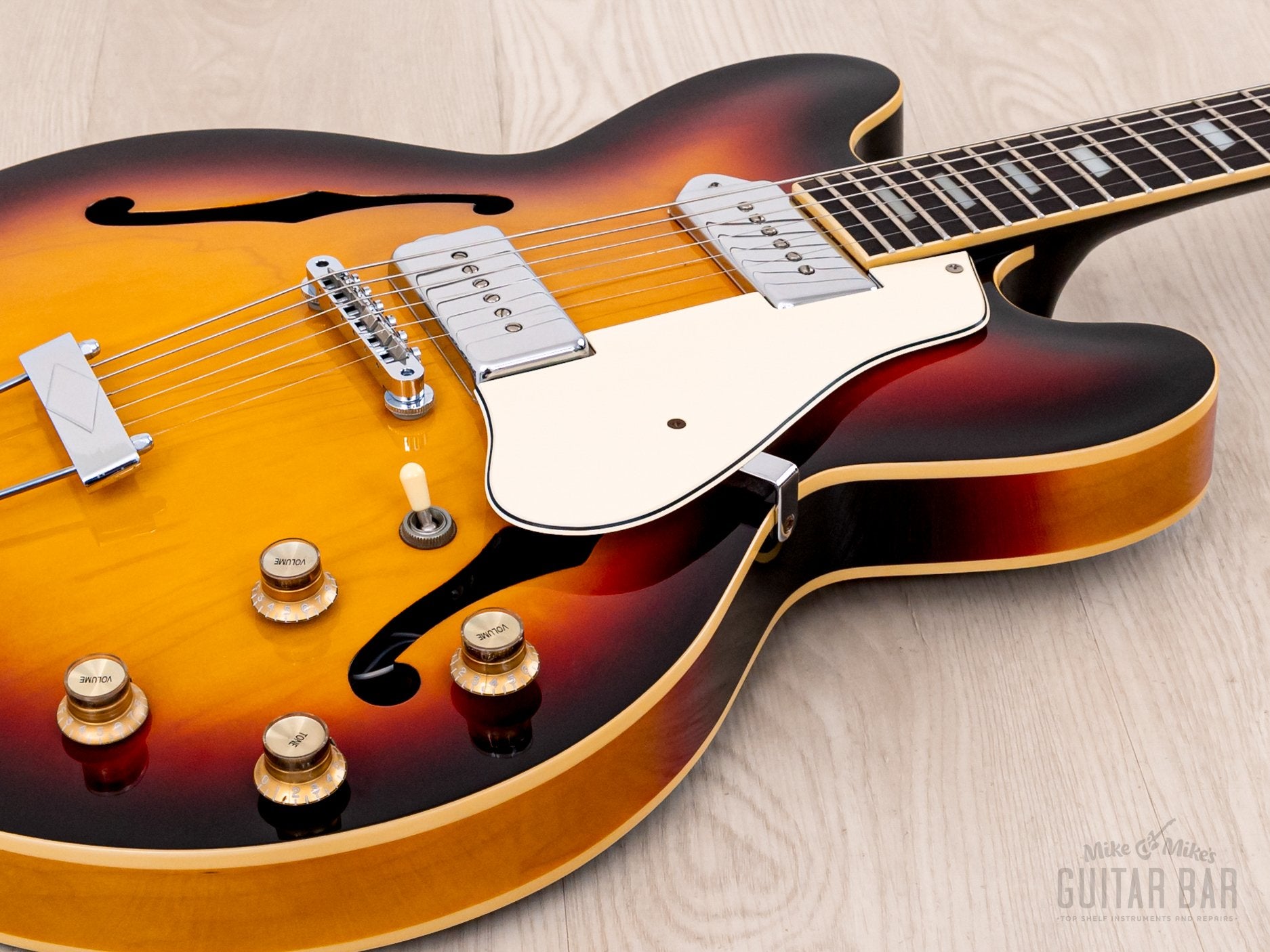 2001 Epiphone Casino Sunburst w/ 1 11/16