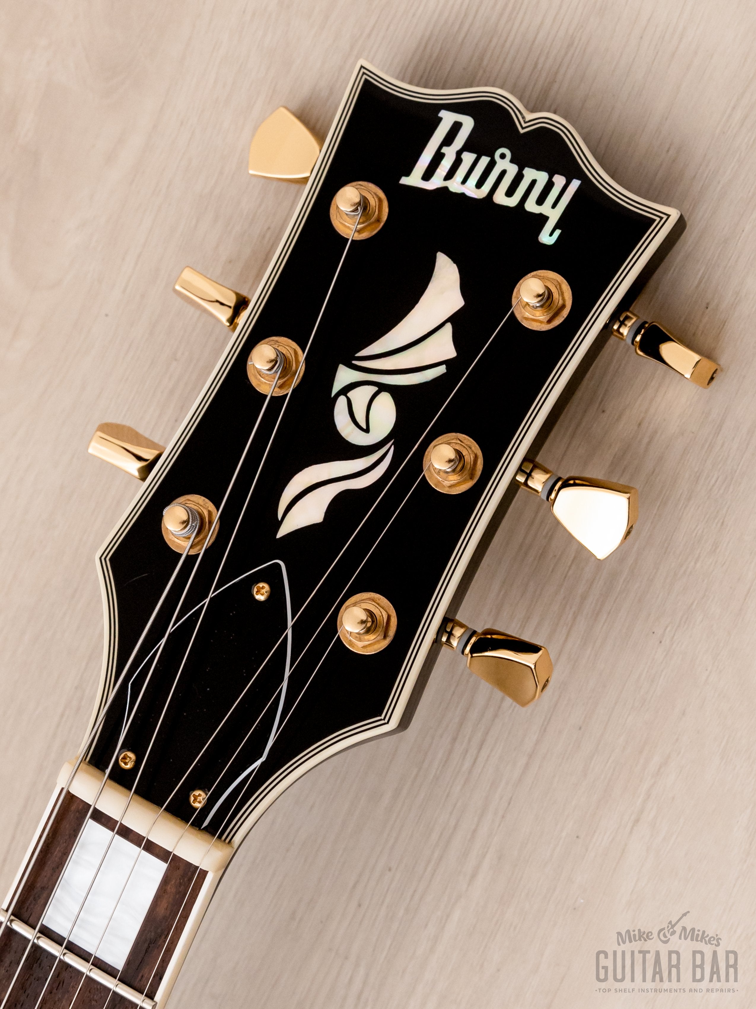 2009 Burny RLC-85 Custom Black Beauty Mahogany Top w/ Hangtags, Japan Fernandes