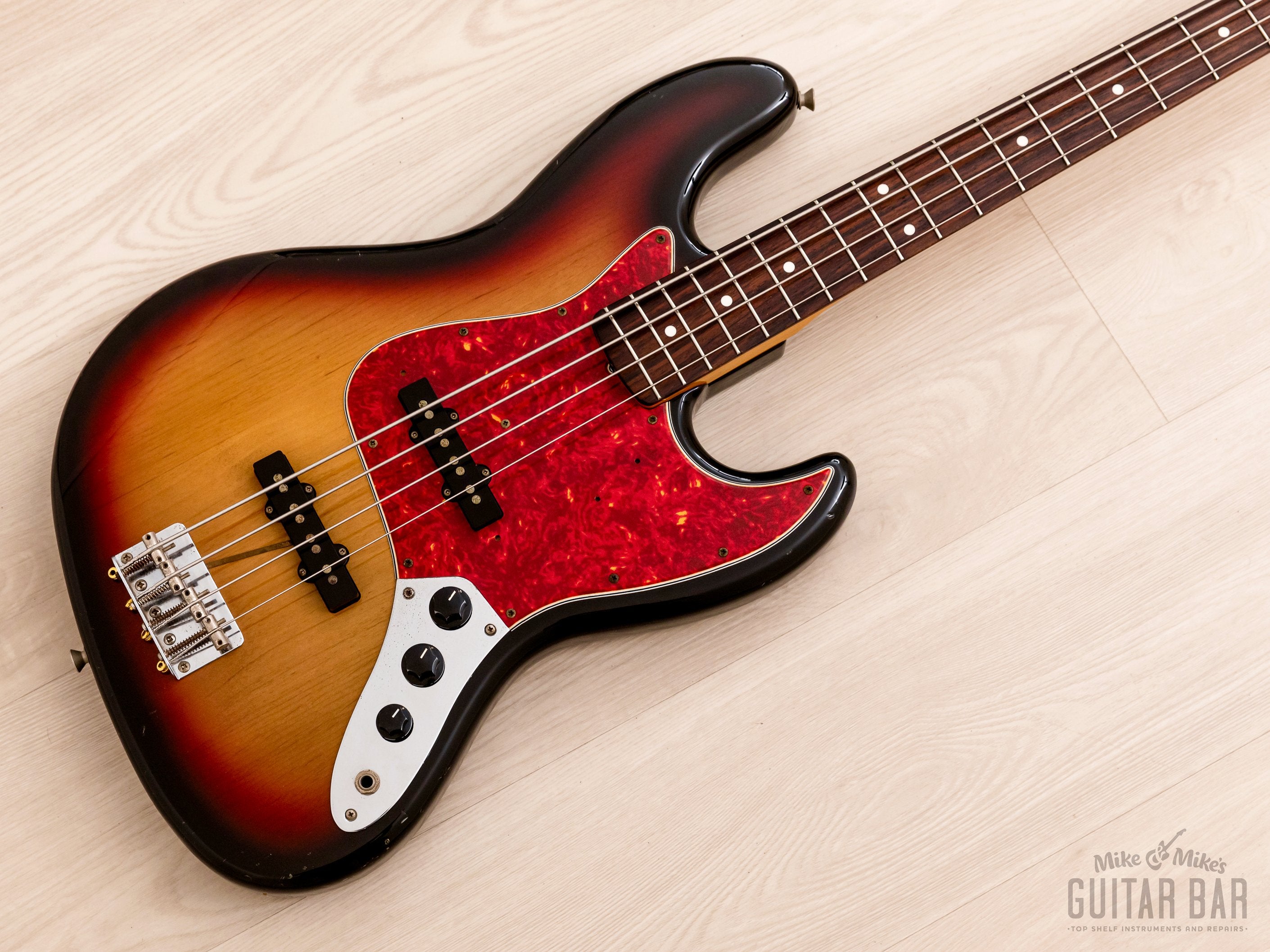 2000 Fender Jazz Bass '62 Vintage Reissue JB62-58 Sunburst, Japan CIJ