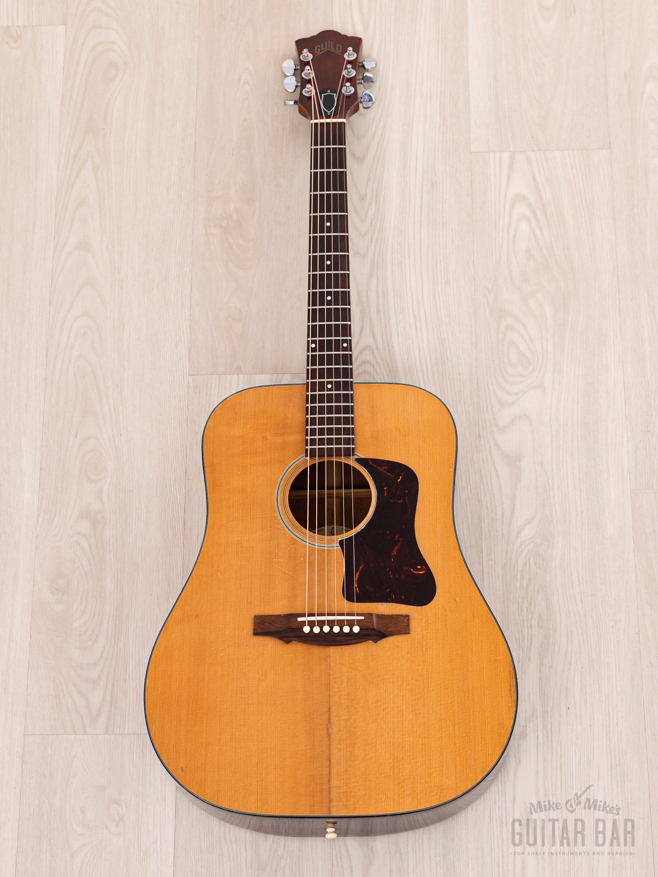 1969 Guild D-35 NT Vintage Dreadnought Acoustic Guitar w/ Case & Hangtag, Hoboken
