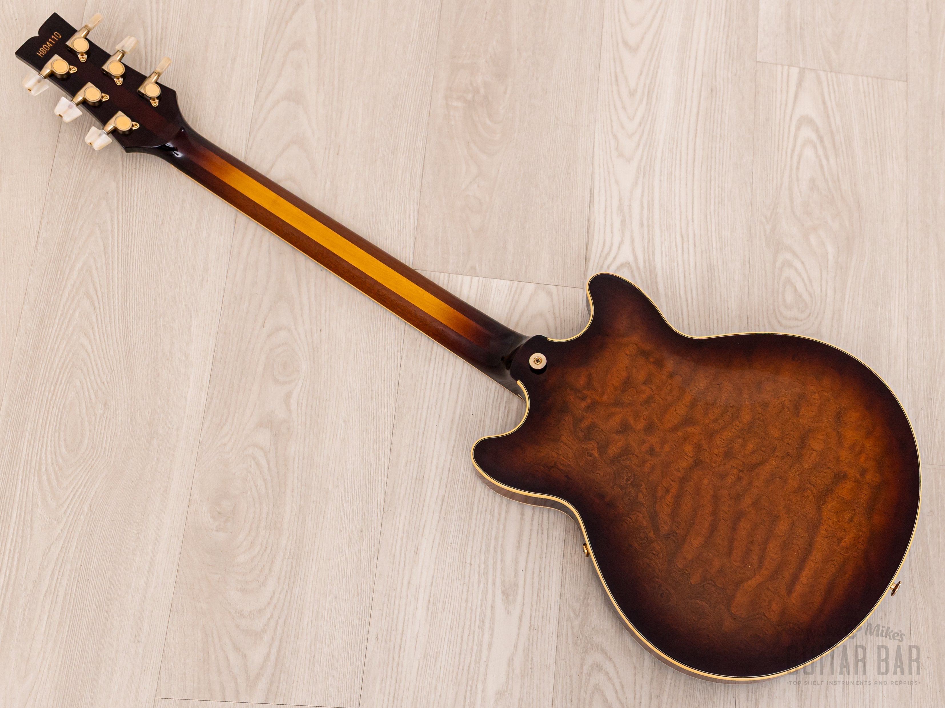 1988 Ibanez Artstar AM200 Burl Mahogany Vintage Semi-Hollow Guitar Antique Violin, Near-Mint