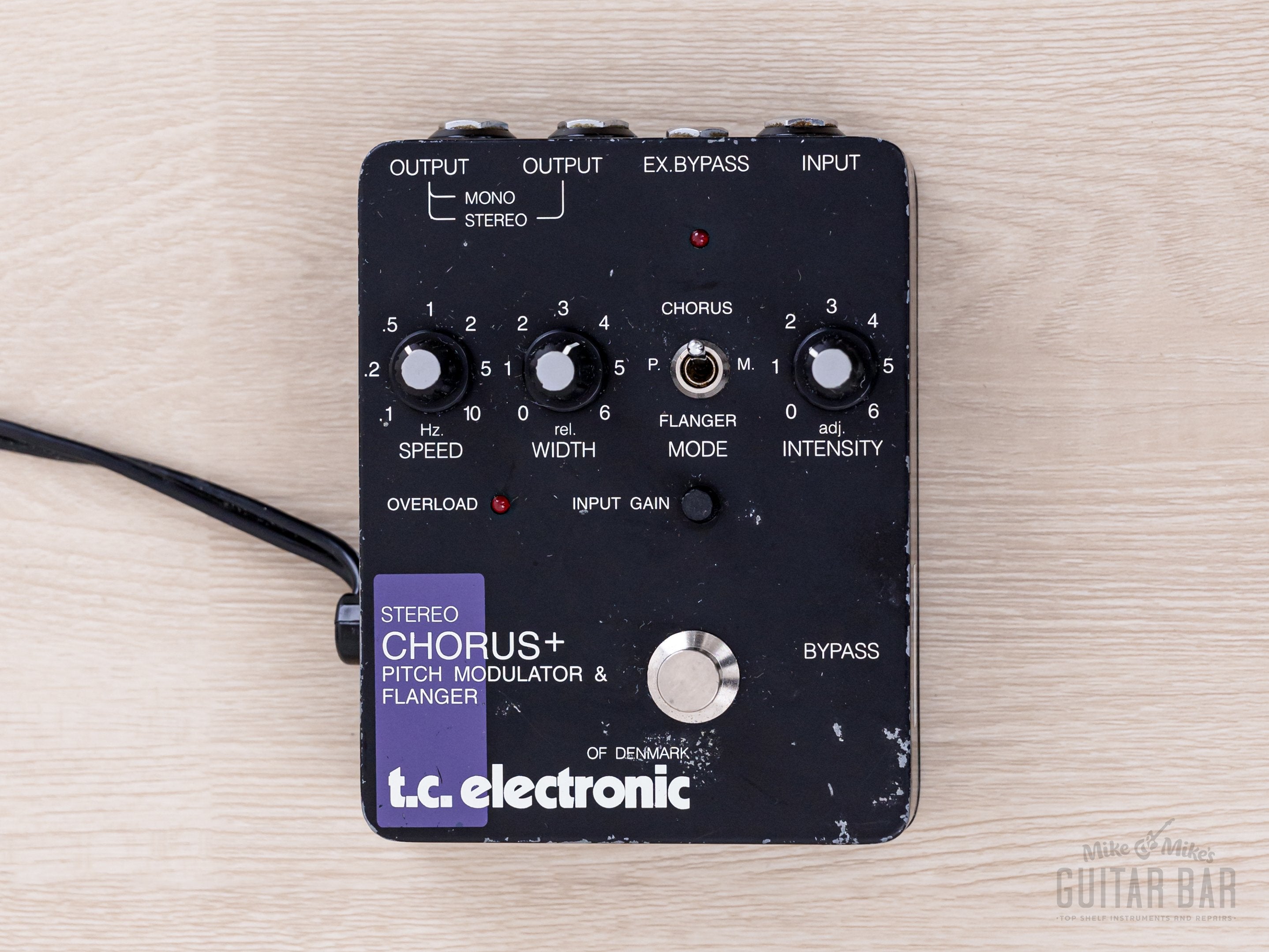 1990s TC Electronic Stereo Chorus+ Pitch Modulator & Flanger Guitar Ef