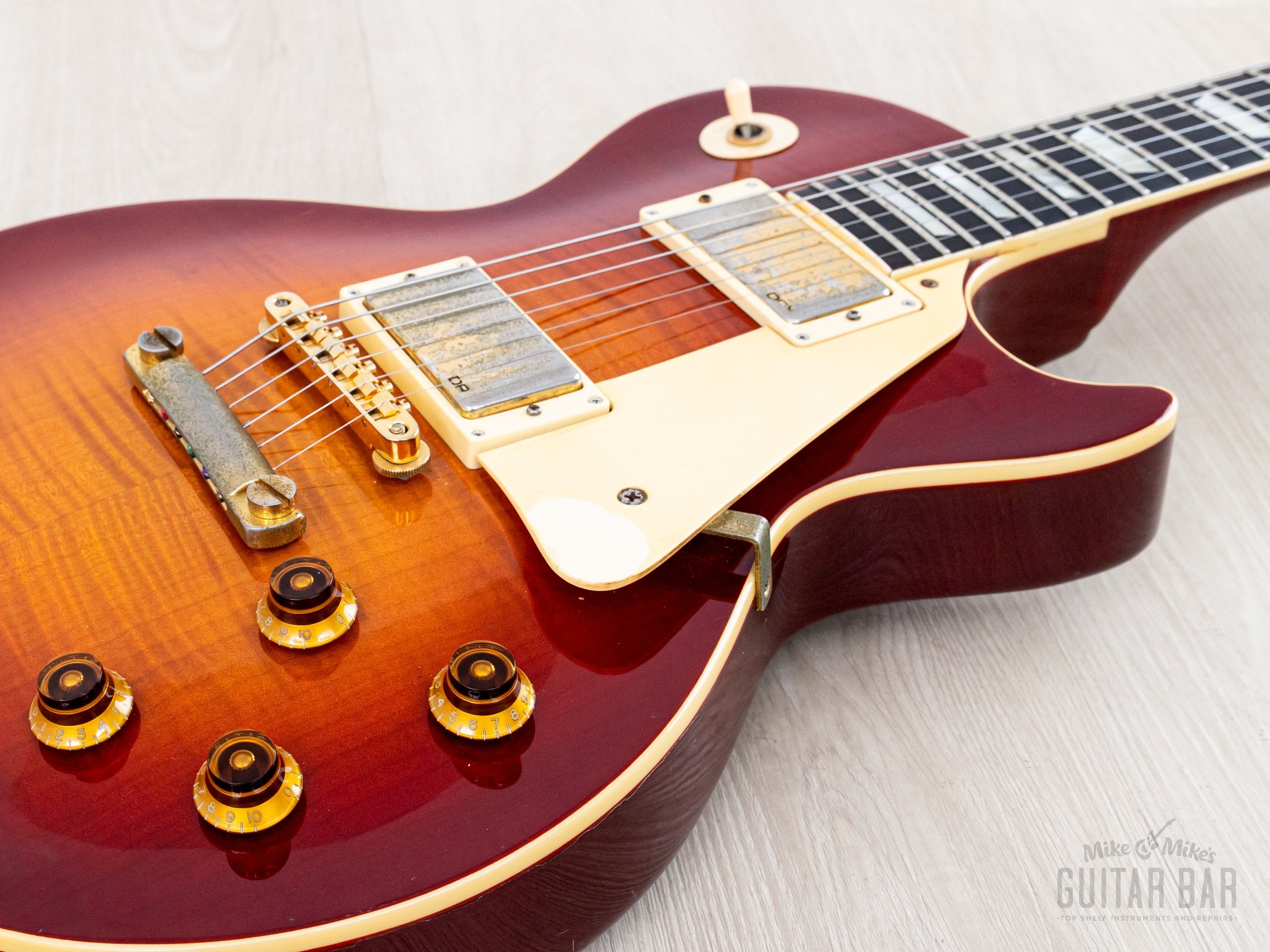1985 Greco Mint Collection EG59-240 Burst Standard Carved Top w/ Dry H