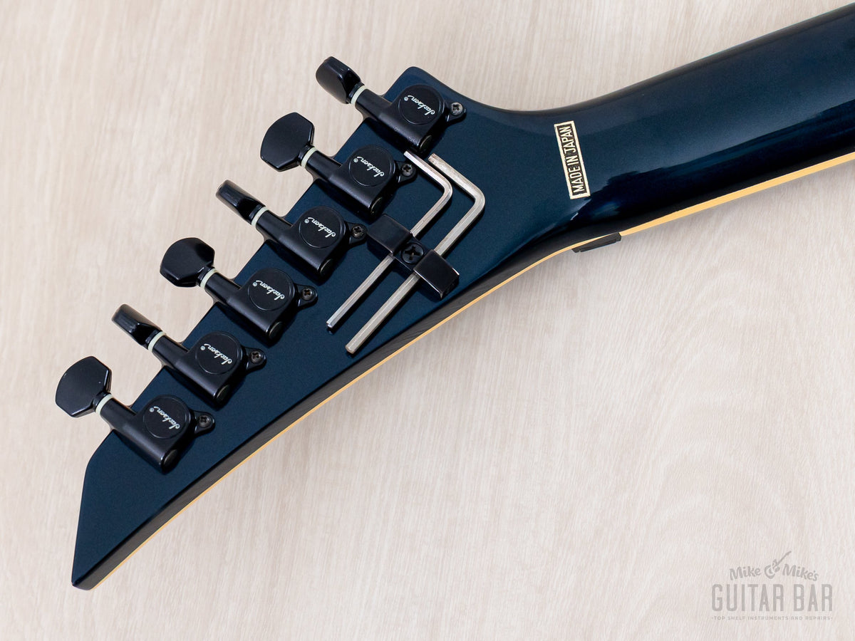Headstock back with tuners