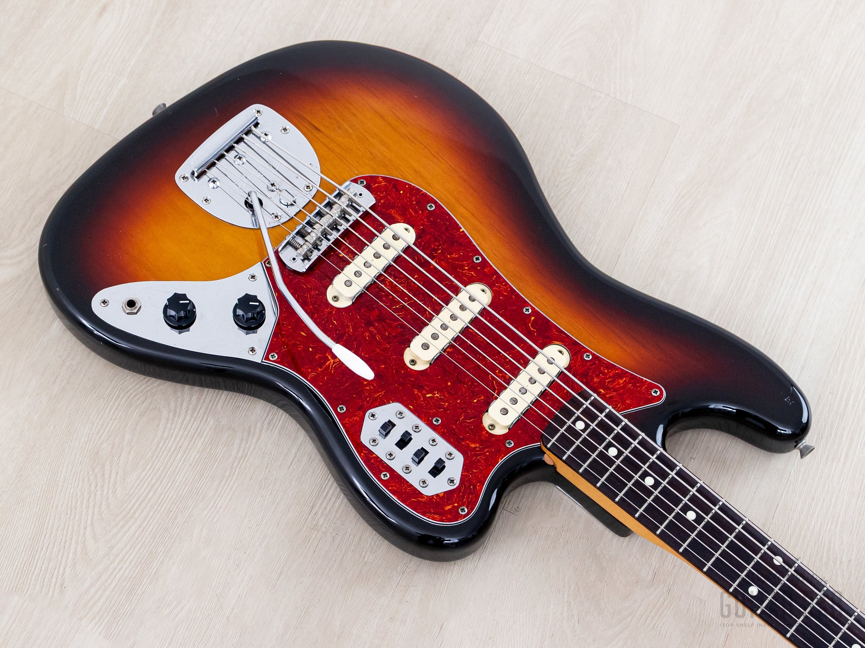 1992 Fender Custom Edition Bass VI Sunburst, 100% Original, Japan MIJ