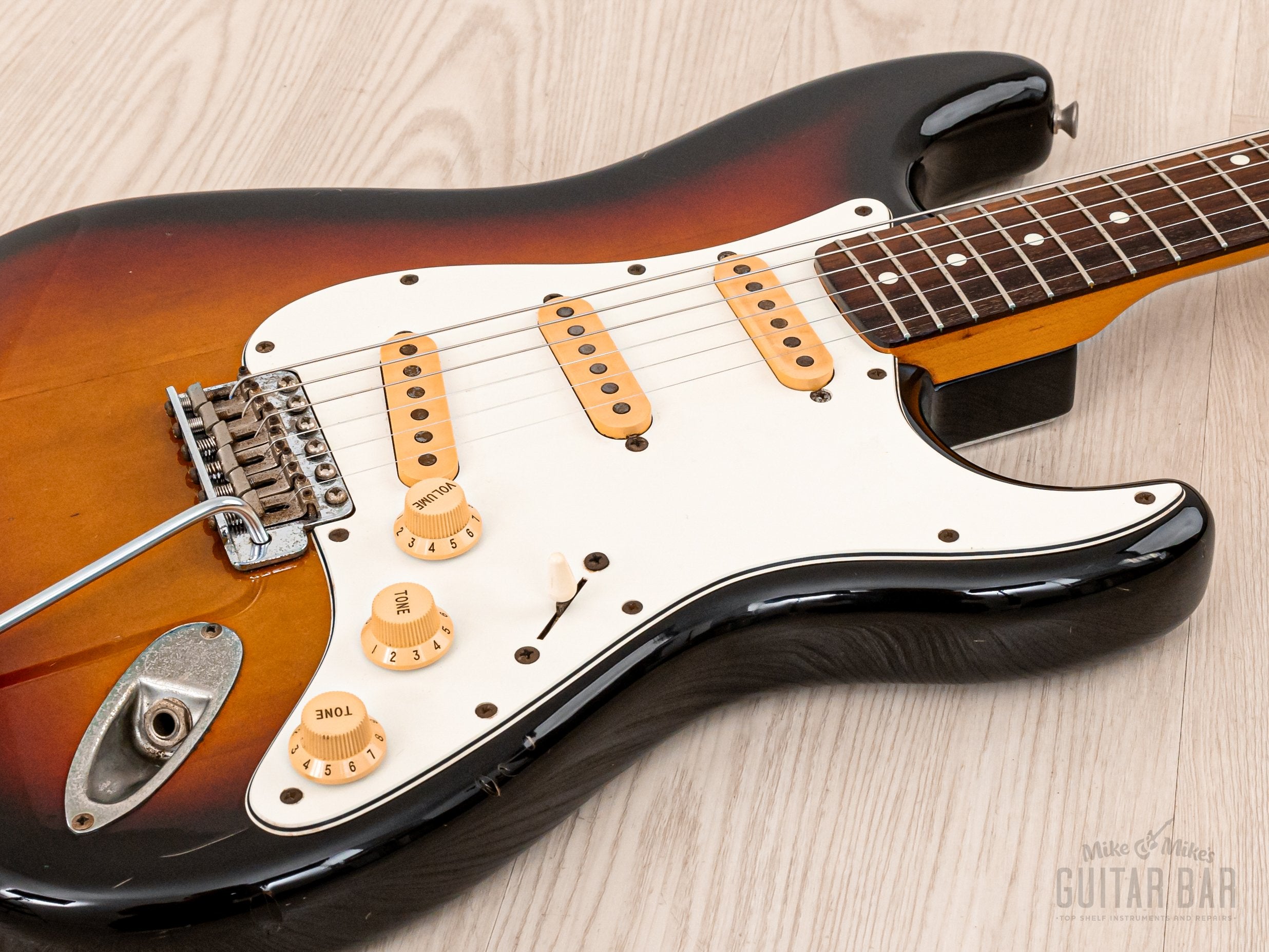 1986 Squier by Fender Stratocaster '62 Vintage Reissue SST-30 Sunburst 100% Original, Japan MIJ Fujigen