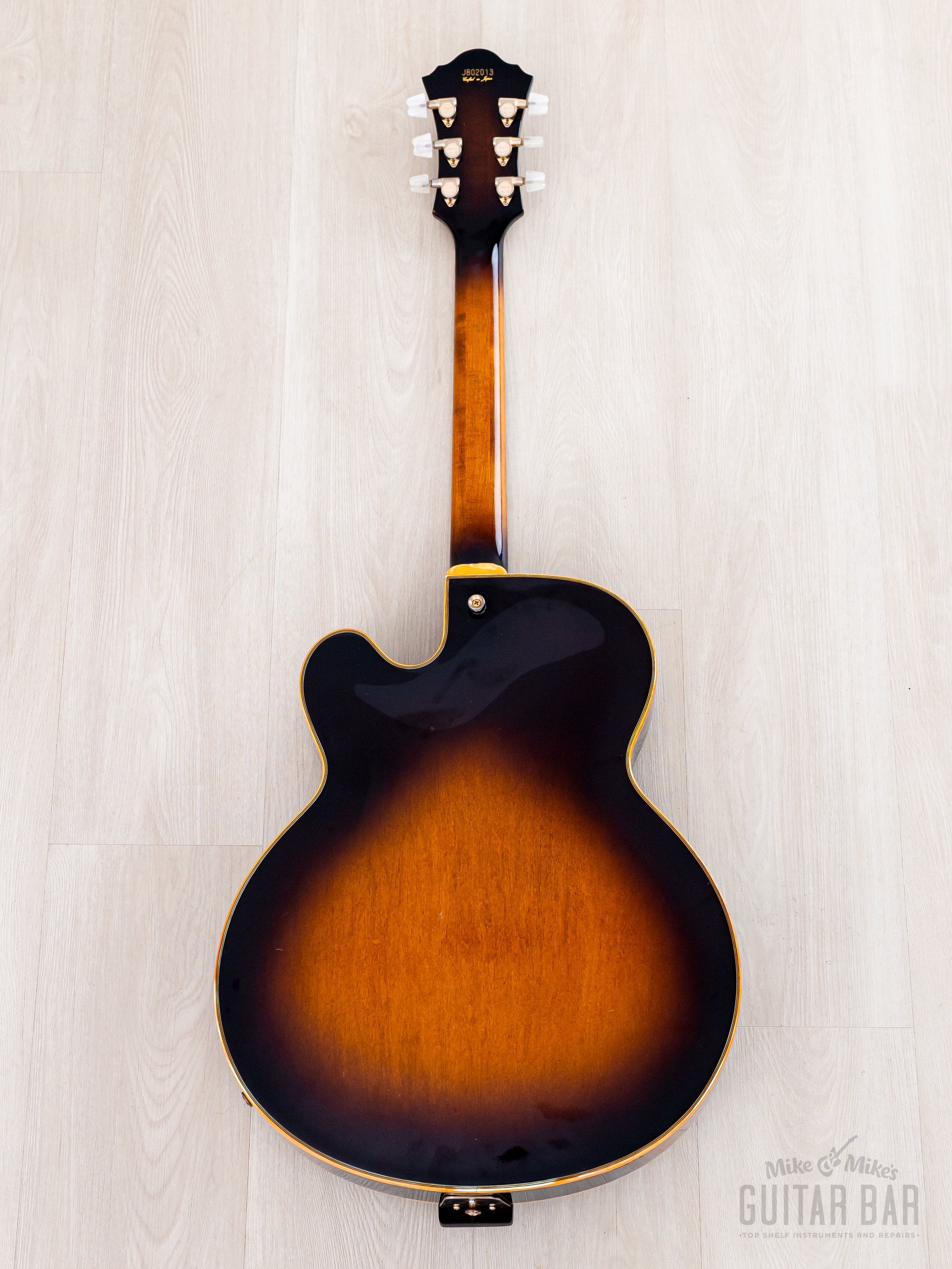 ヤスページ 1983 Ibanez JP20 Joe Pass Signature Archtop Electric Guitar Sunburst w