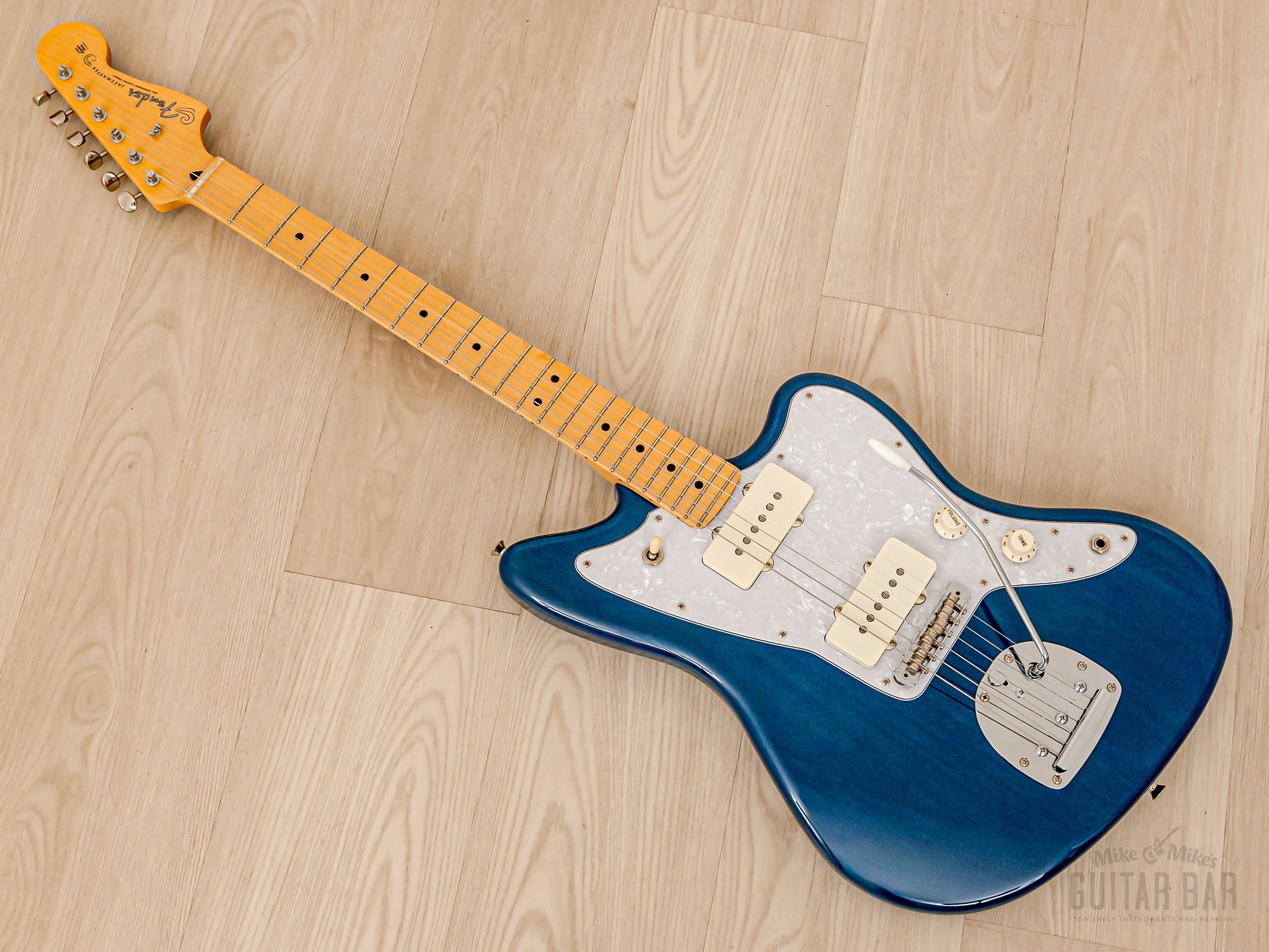 2021 Fender Hybrid II Jazzmaster FSR Indigo Trans, Japan MIJ – Mike &  Mike's Guitar Bar