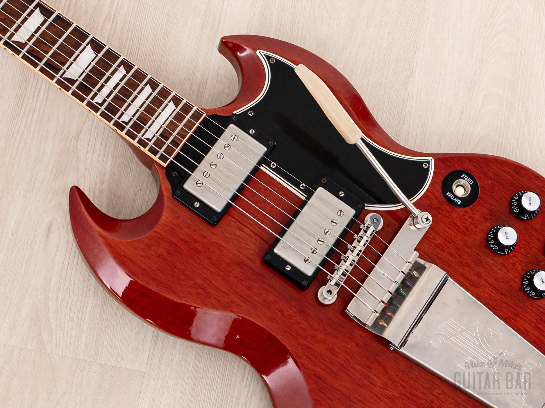 2008 Gibson Custom Shop Historic 1964 SG Standard Aged Cherry VOS w/ Burstbucker PAFs, COA, Case