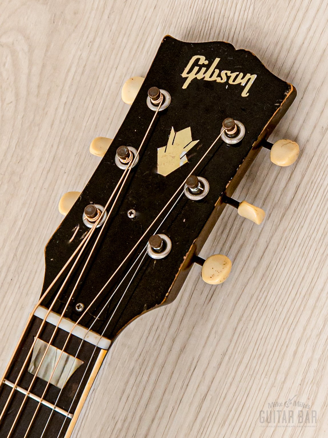 1951 Gibson CF-100 Vintage Cutaway Acoustic Guitar Sunburst w/ Case, LG-2