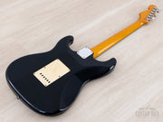 Back of the body angled view