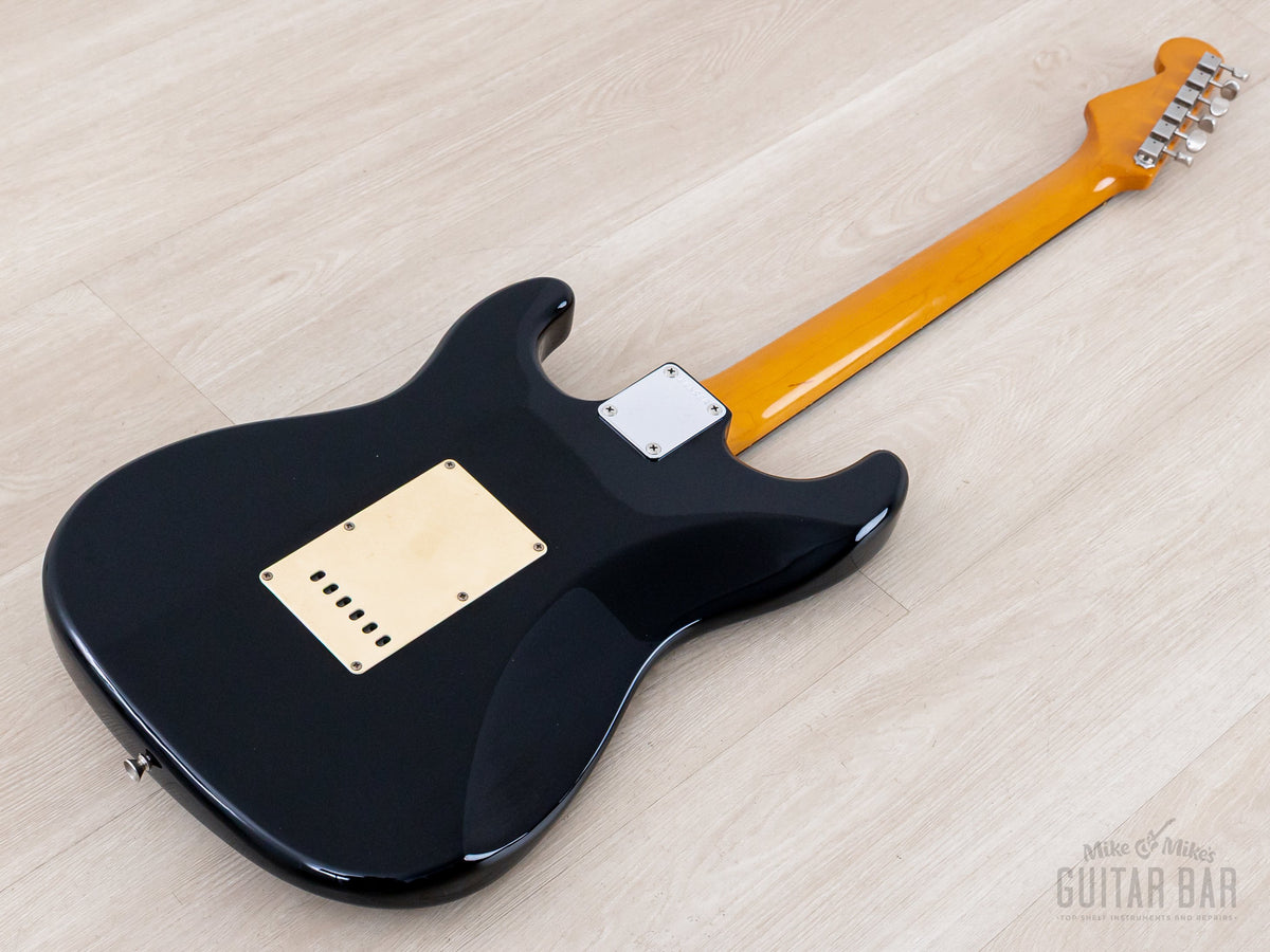 Back of the body angled view